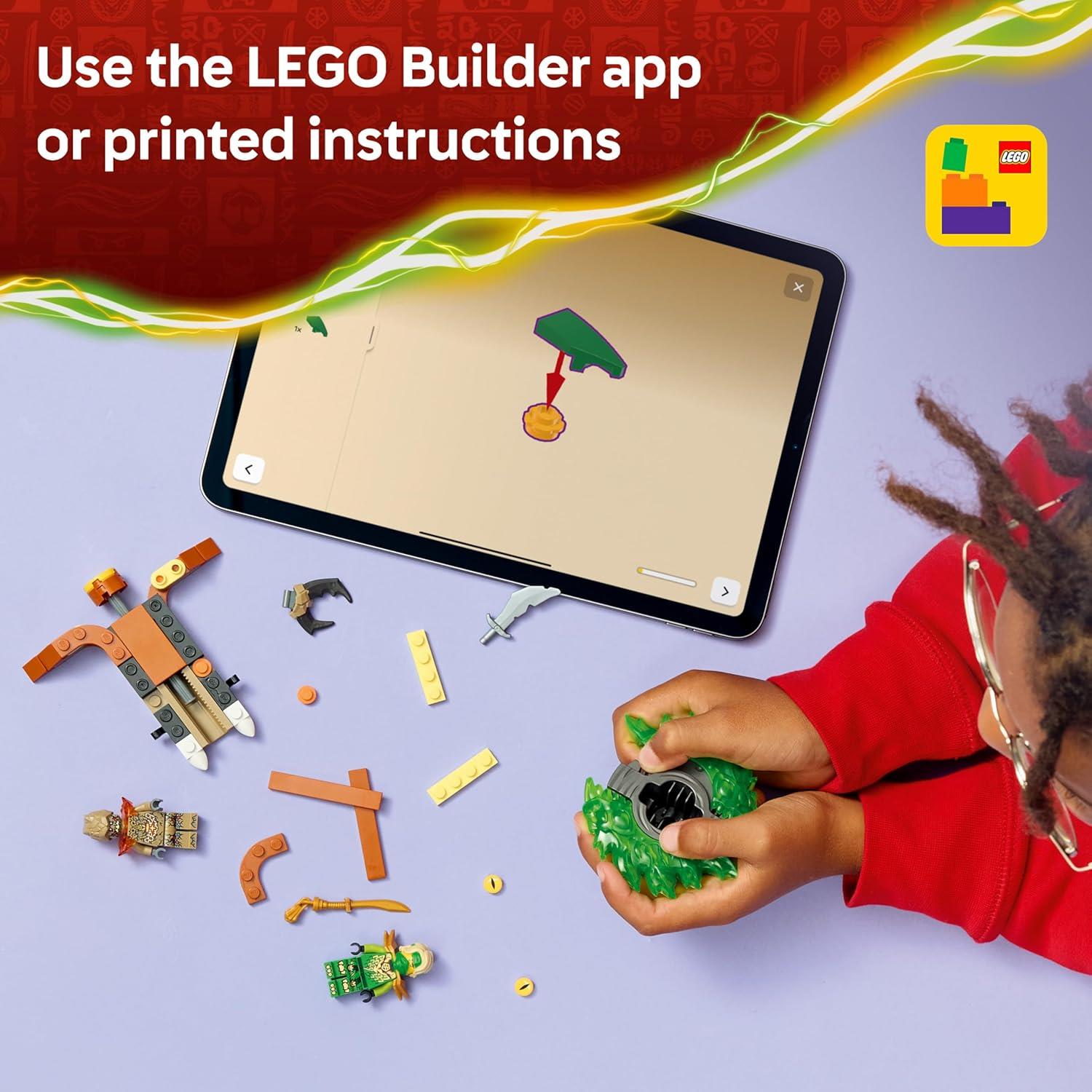 LEGO Ninjago Dragons Rising Lloyd vs. Earth Monster Spinner 71850