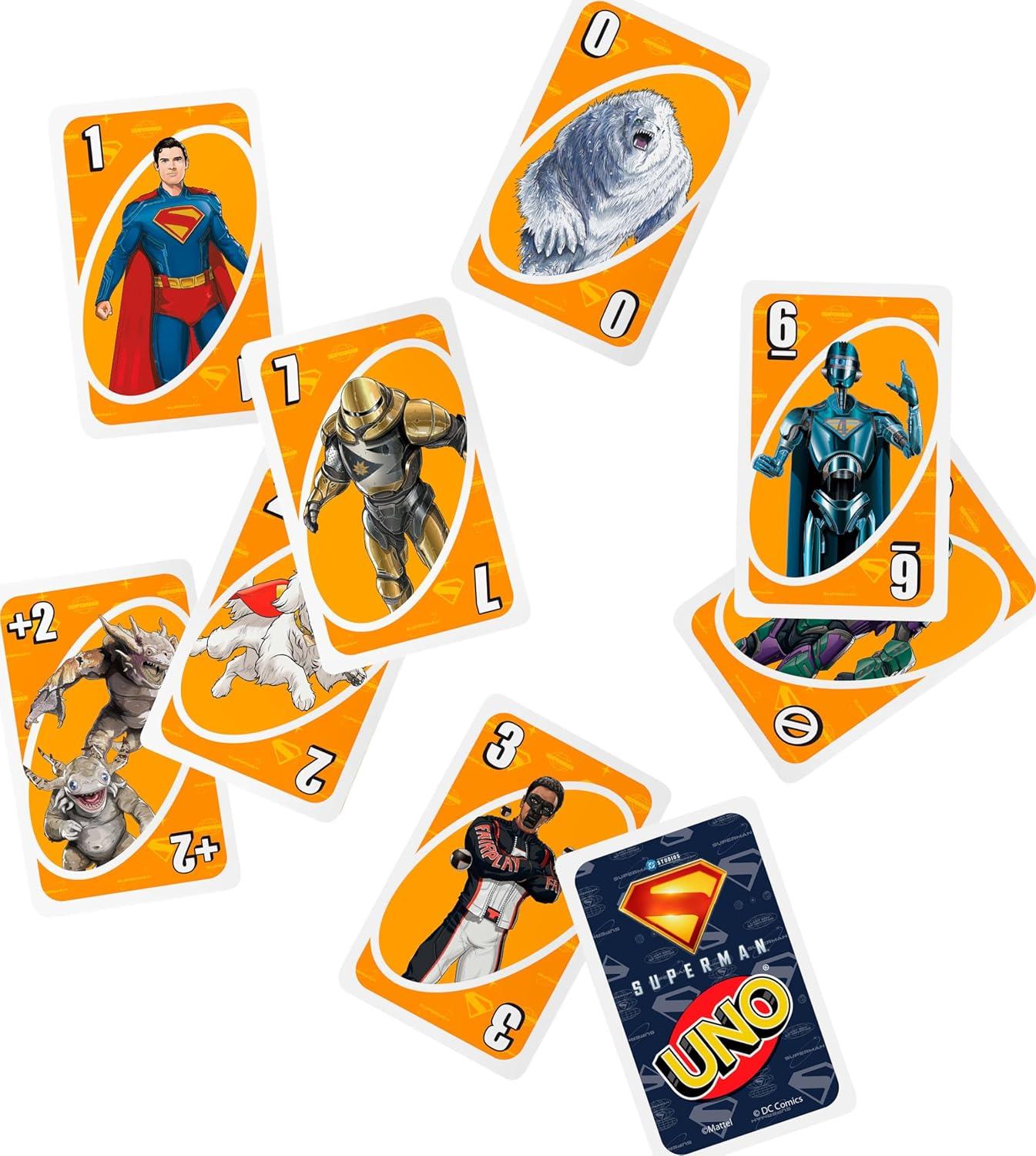 UNO Superman Card Game