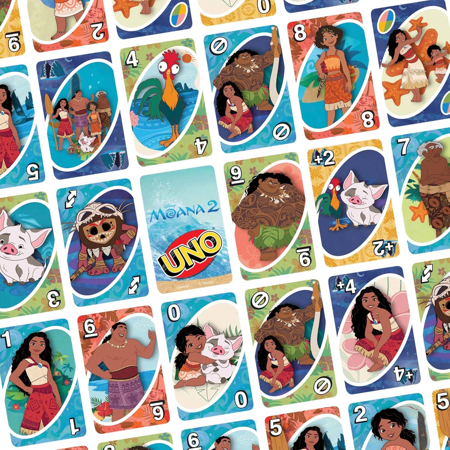 UNO Disney Moana 2 Card Game