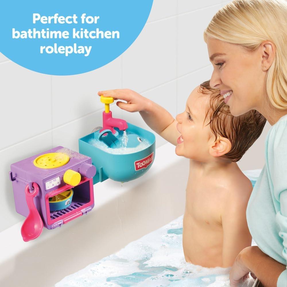 Toomies Bubble & Bake Bathtime Kitchen Bath Toy