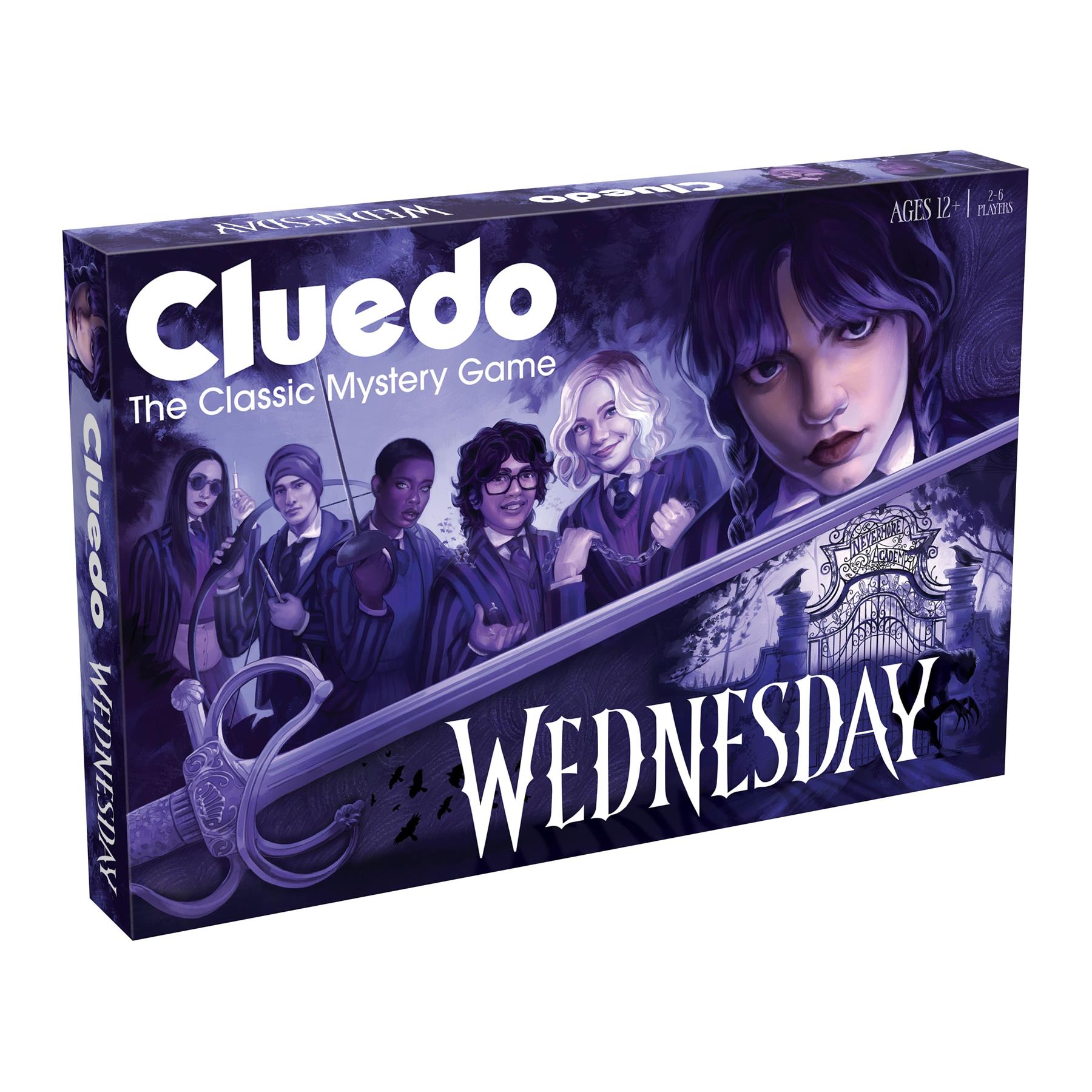 Wednesday Cluedo Classic Board Game