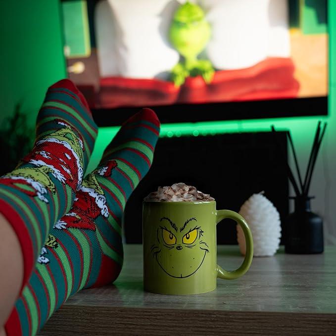 The Grinch Mug & Socks Set