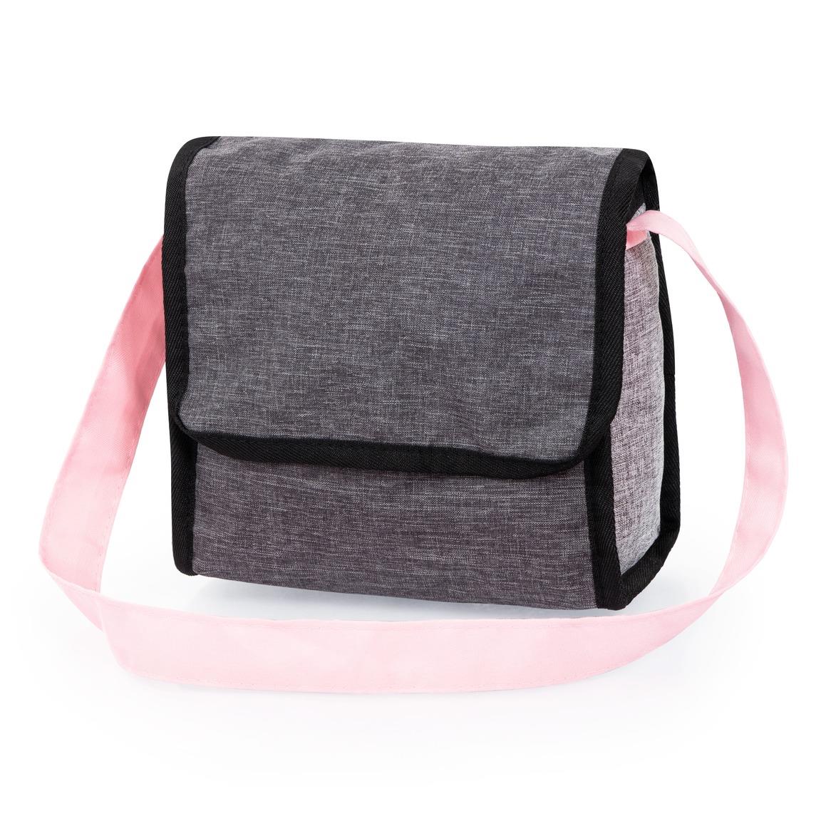 Bayer Doll Pram City Star Mega Set - Pink & Gray