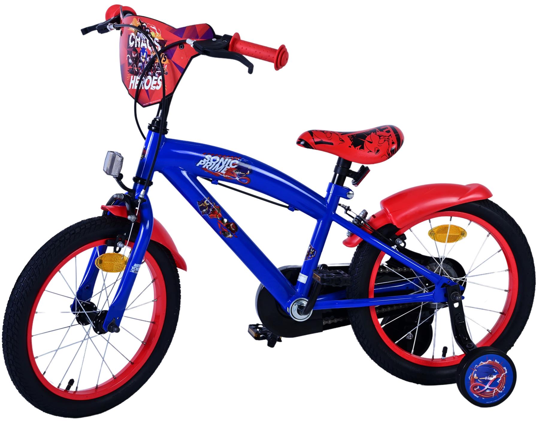 Sonic Prime Children's 16 Inch Bike - Blue