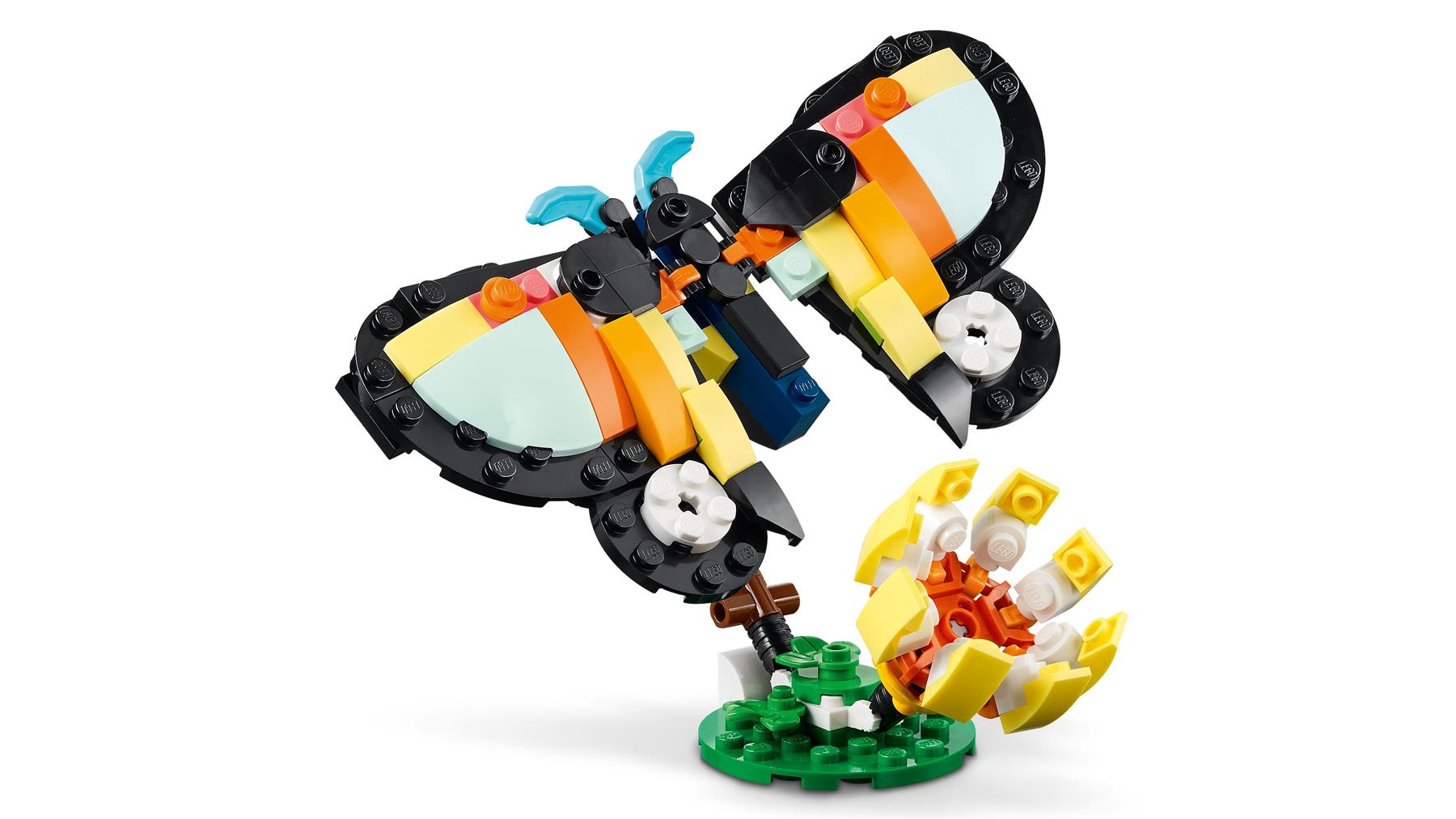 LEGO Creator 3in1 Wild Animals: Tropical Toucan 31173