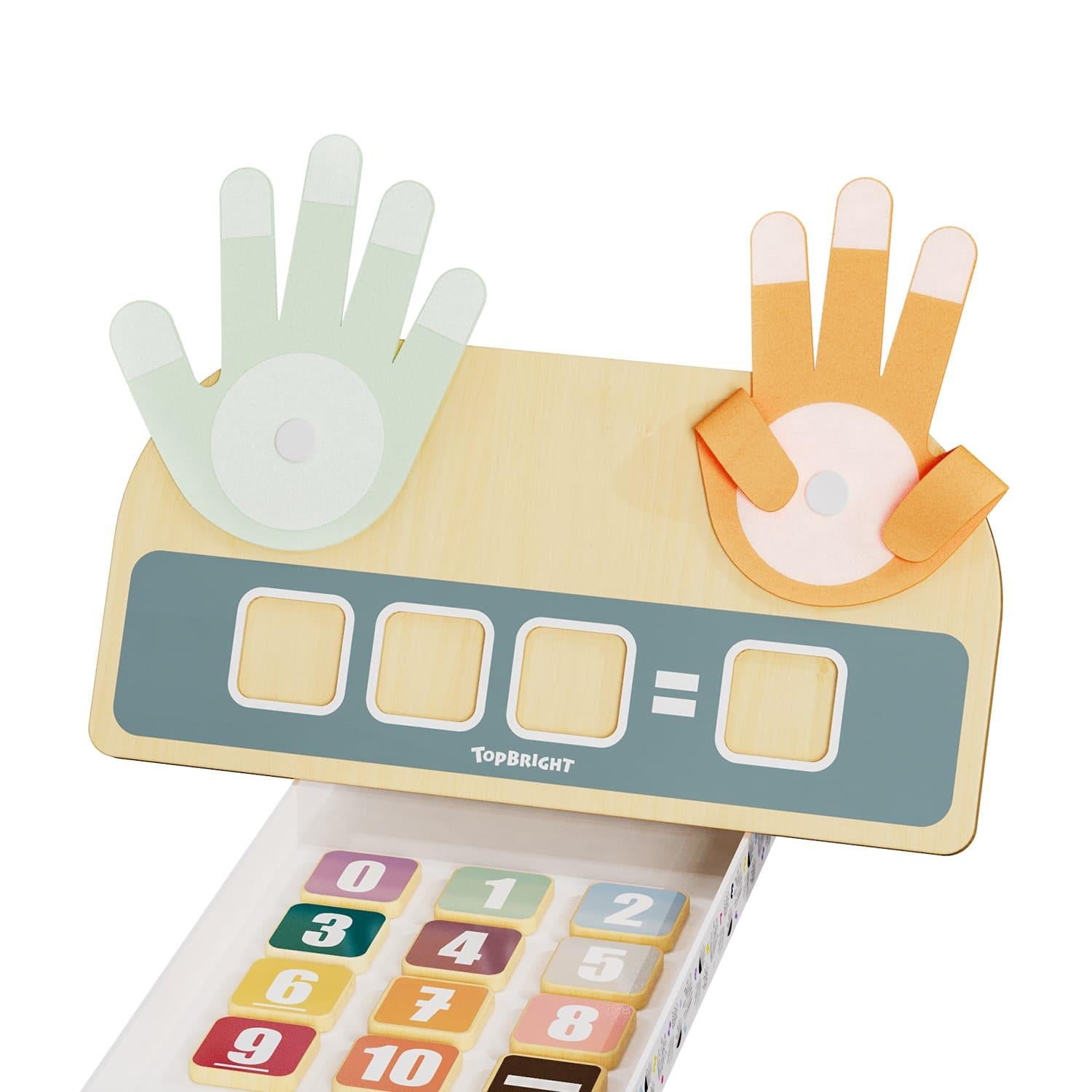 Topbright Wooden Finger Math