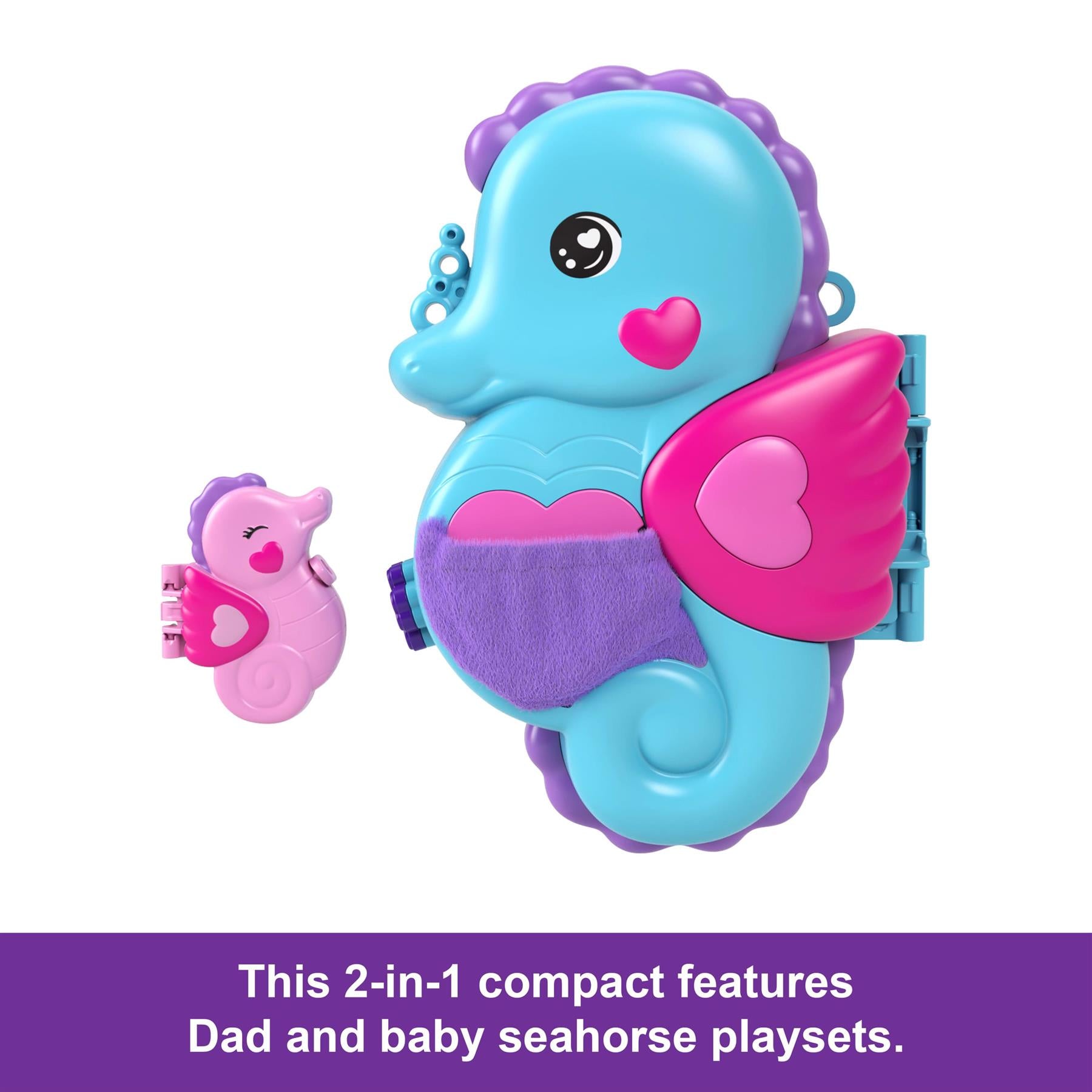 Polly Pocket Daddy & Me Seahorse Purse