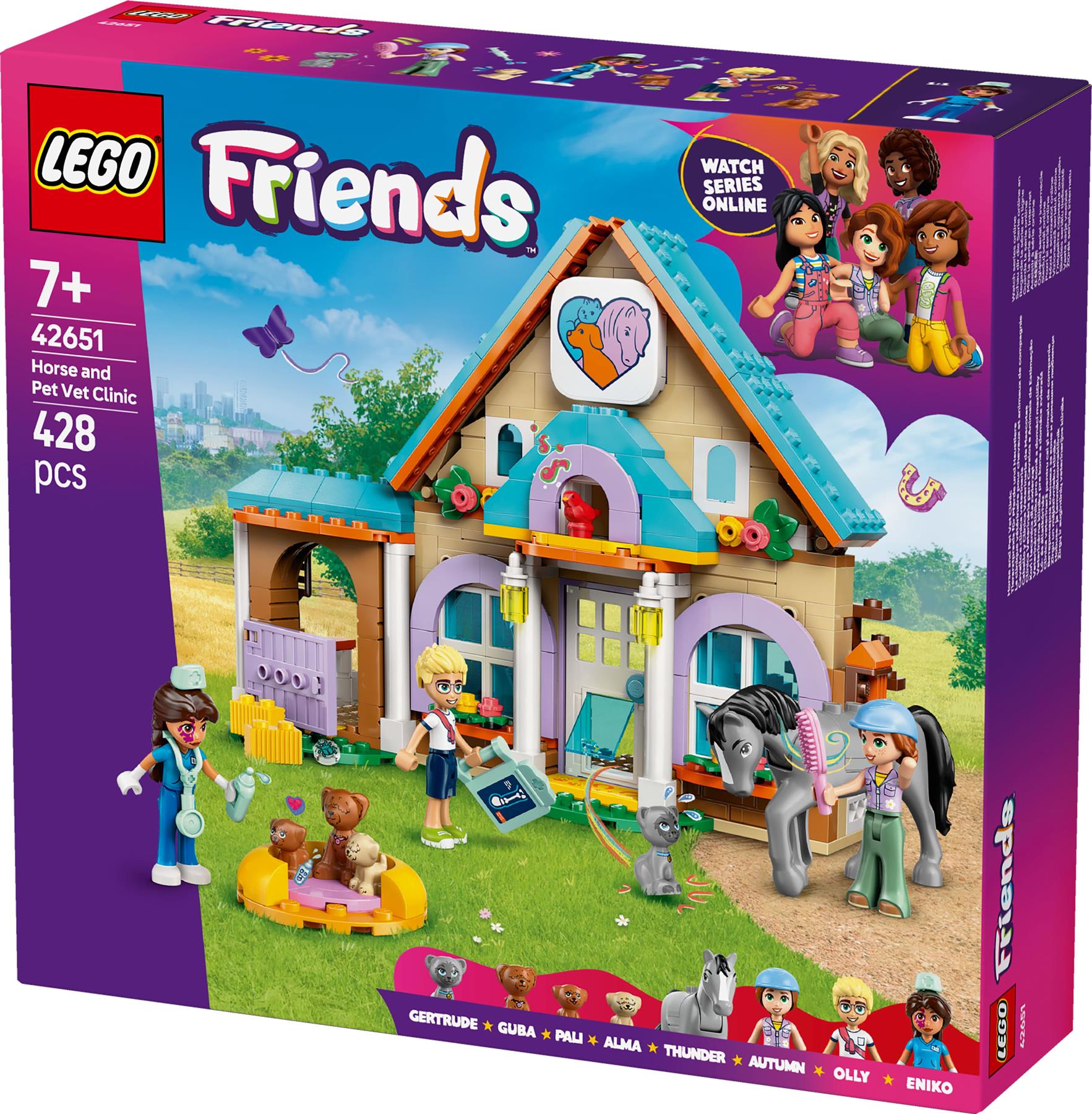 LEGO Friends Horse & Pet Vet Clinic 42651