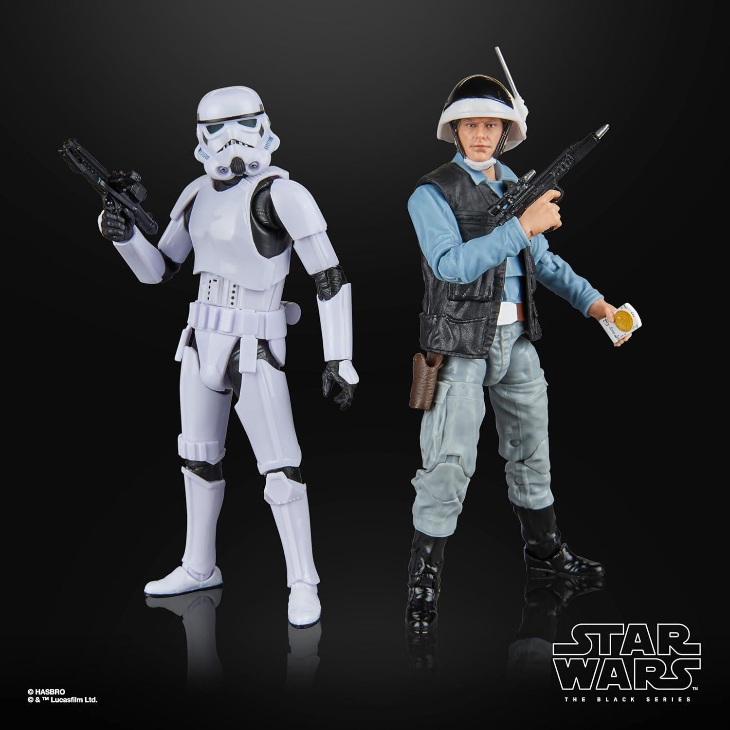 Star Wars Episode IV A New Hope The Black Series Set - Rebel Trooper & Stormtrooper