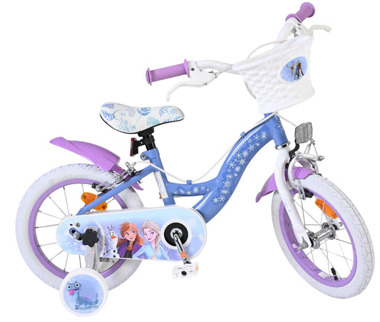Disney Frozen 2 Children's 16 Inch Bike - Blue/Purple