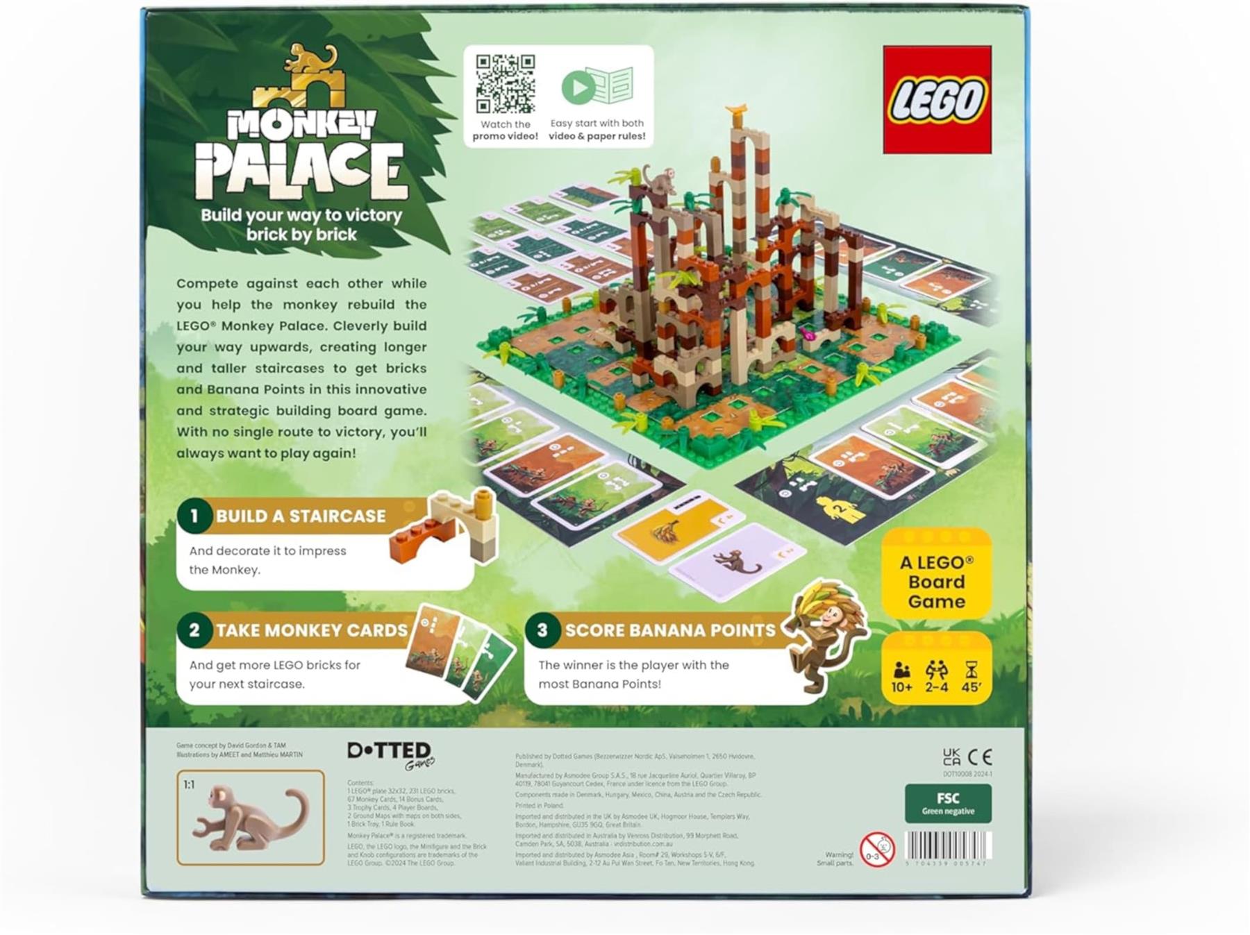 LEGO Monkey Palace Board Game