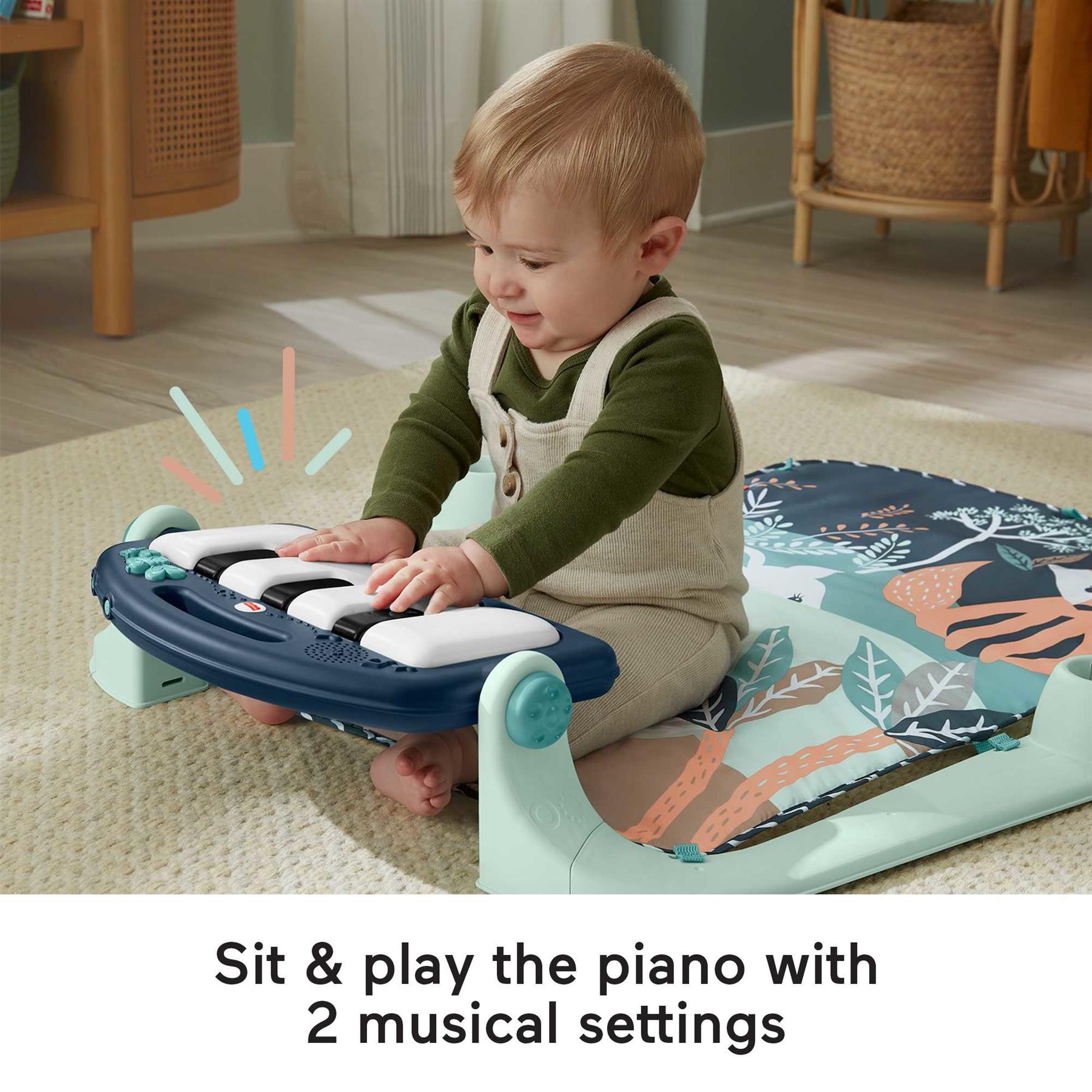 Fisher-Price Kick & Play Piano Gym Playmat