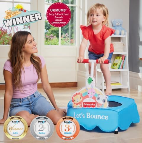 Fisher-Price My First Trampoline - Blue