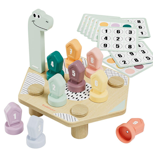 Topbright Wooden Happy Dino Twist