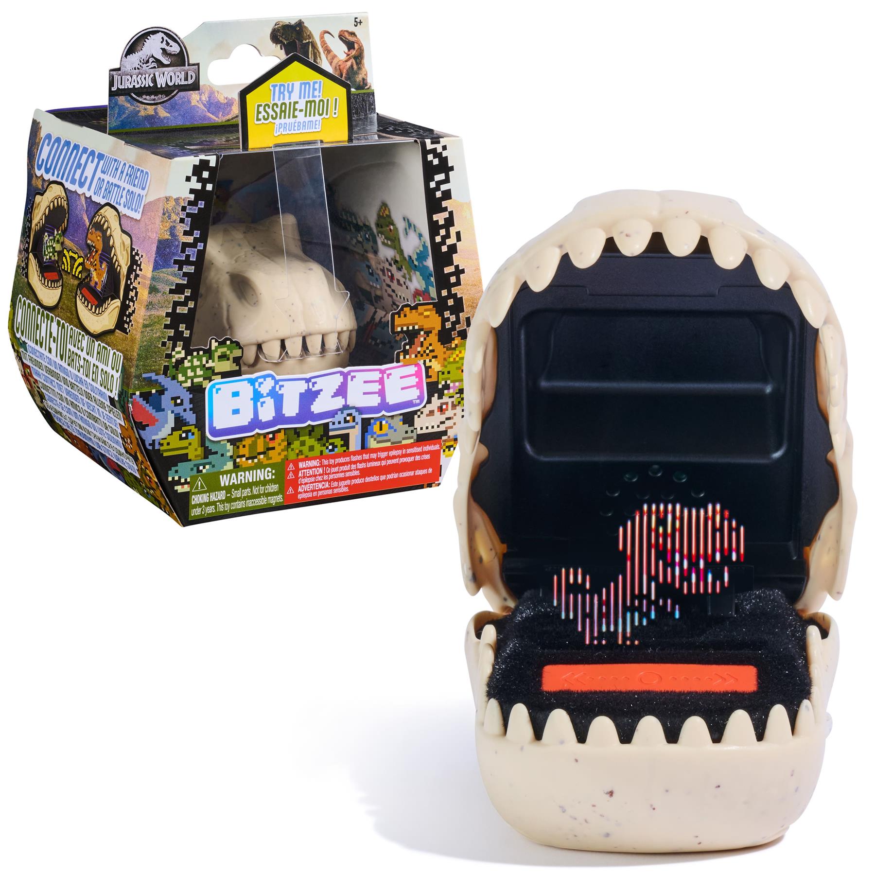 Bitzee Jurassic World Interactive Dinosaur Toy