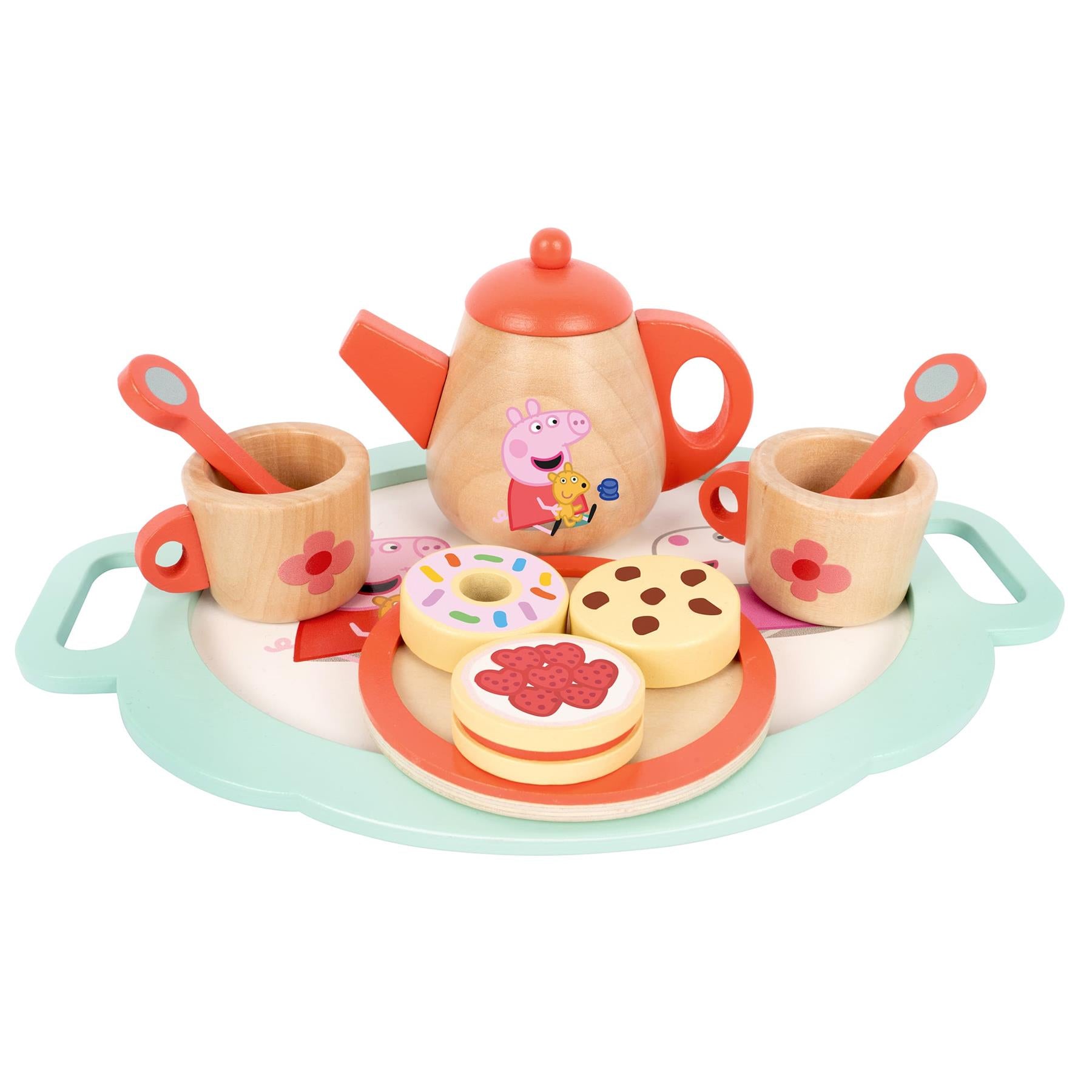 Peppa Pig Wooden Tea Set