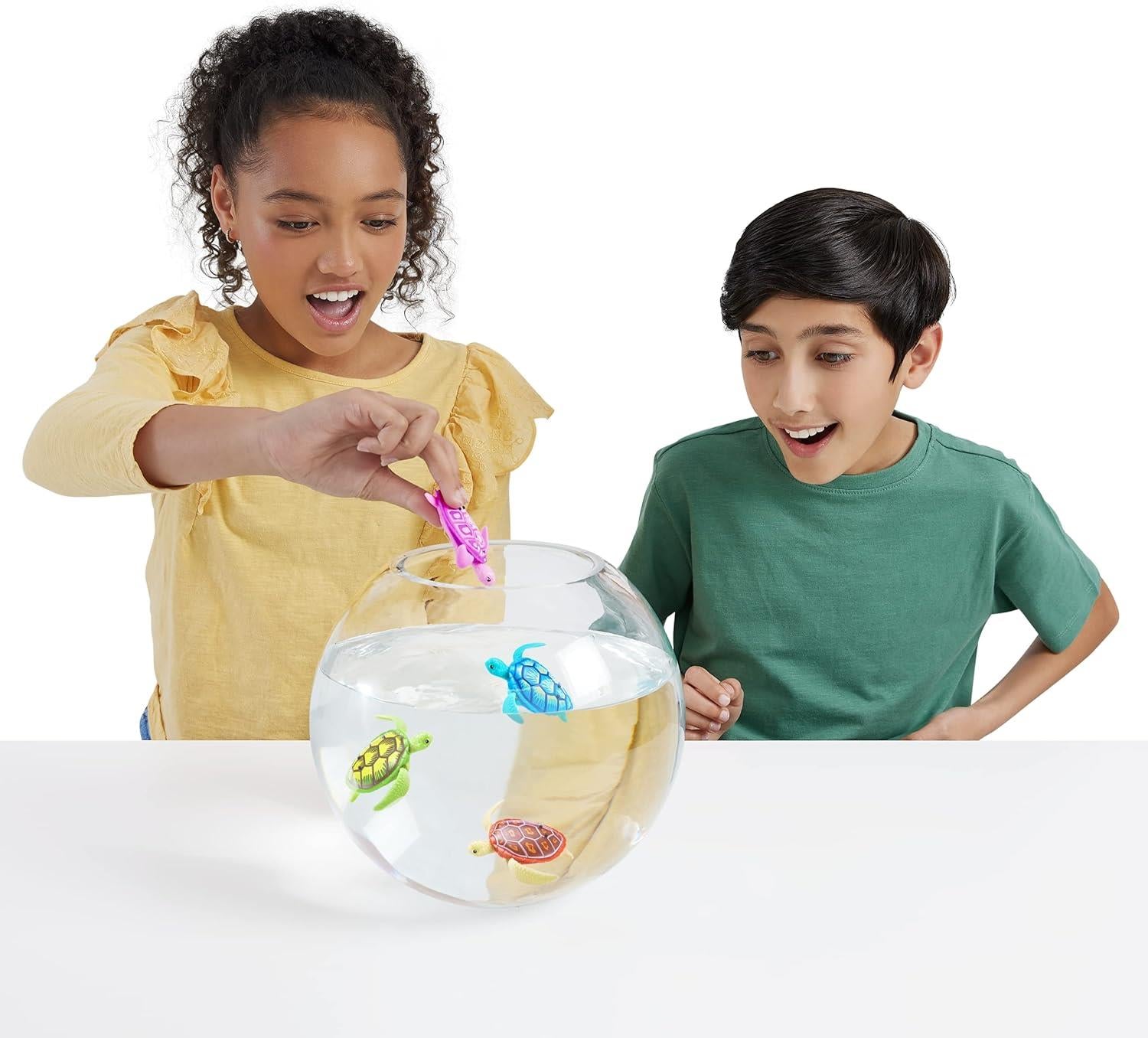 Zuru Robo Alive Turtle 2 Pack - Green & Pink
