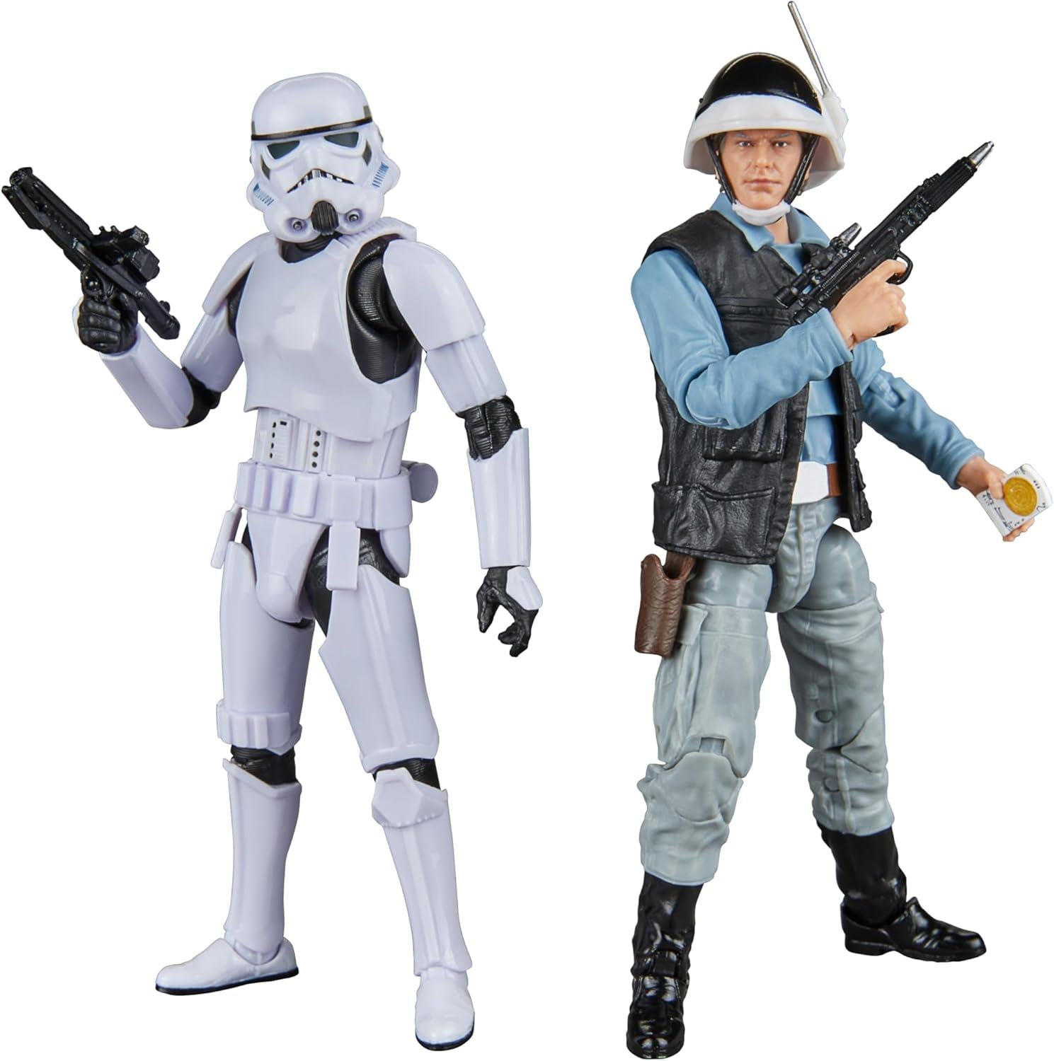 Star Wars Episode IV A New Hope The Black Series Set - Rebel Trooper & Stormtrooper