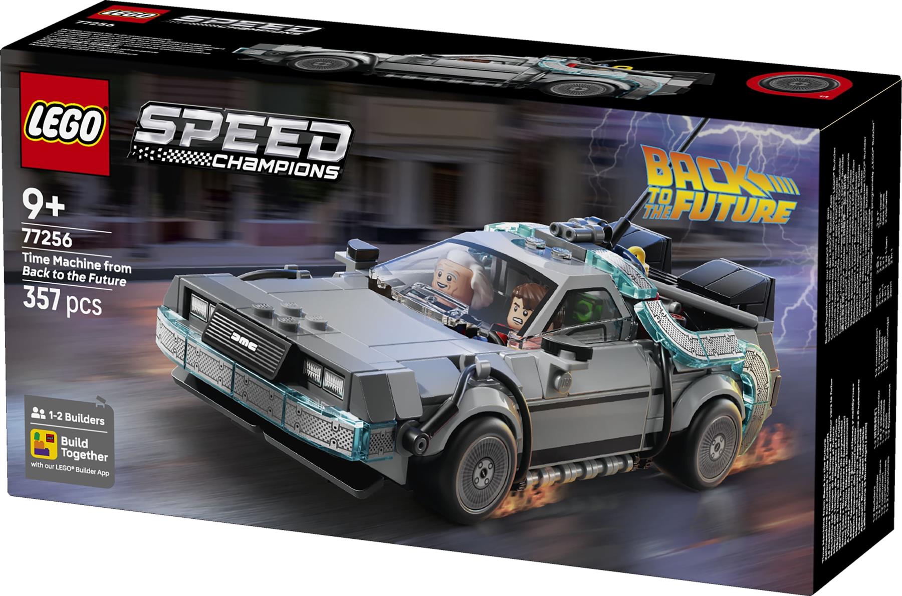 LEGO Speed Champions Time Machine from Back to the Future 77256