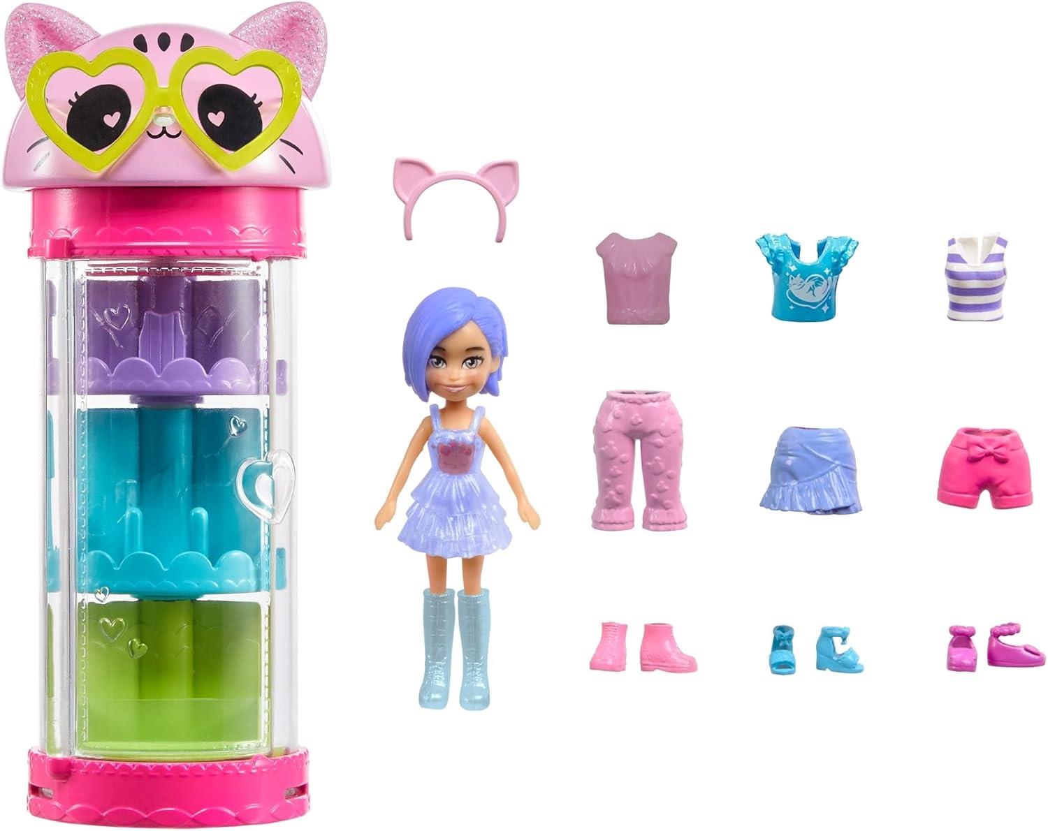 Polly Pocket Style Spinner Fashion Closet Assortment