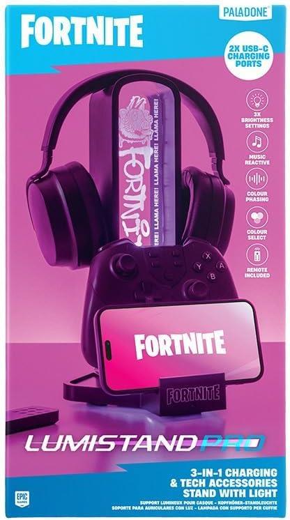 Fortnite Desk Headphone Stand with Light