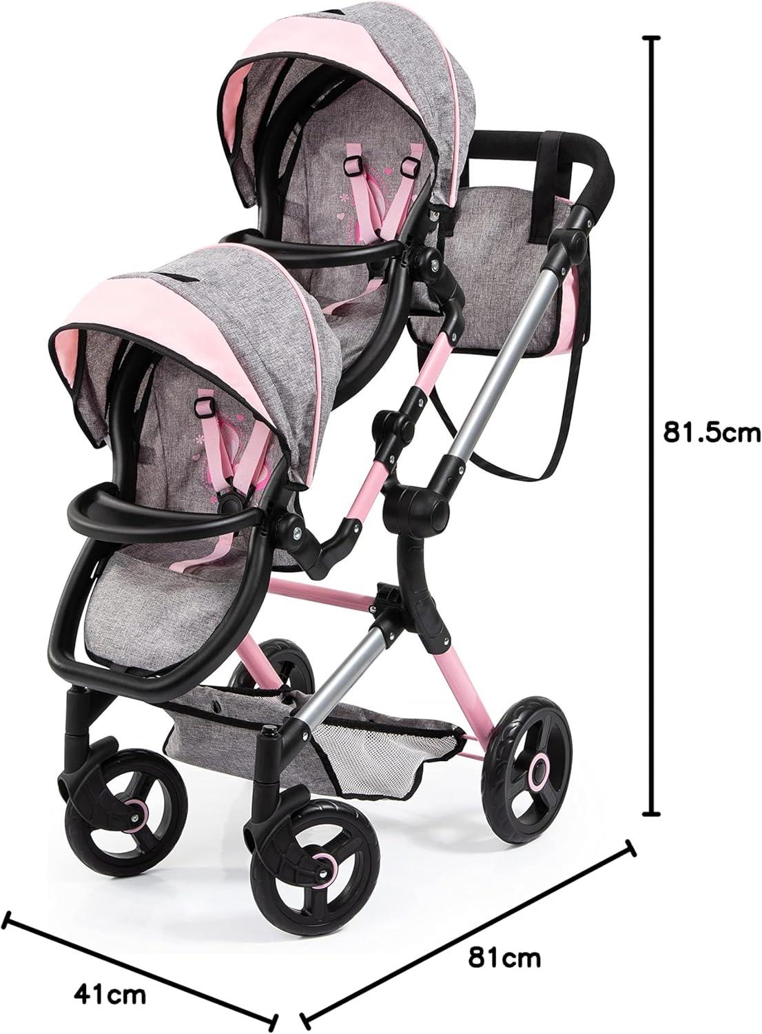 Bayer Neo Twin Doll Pram