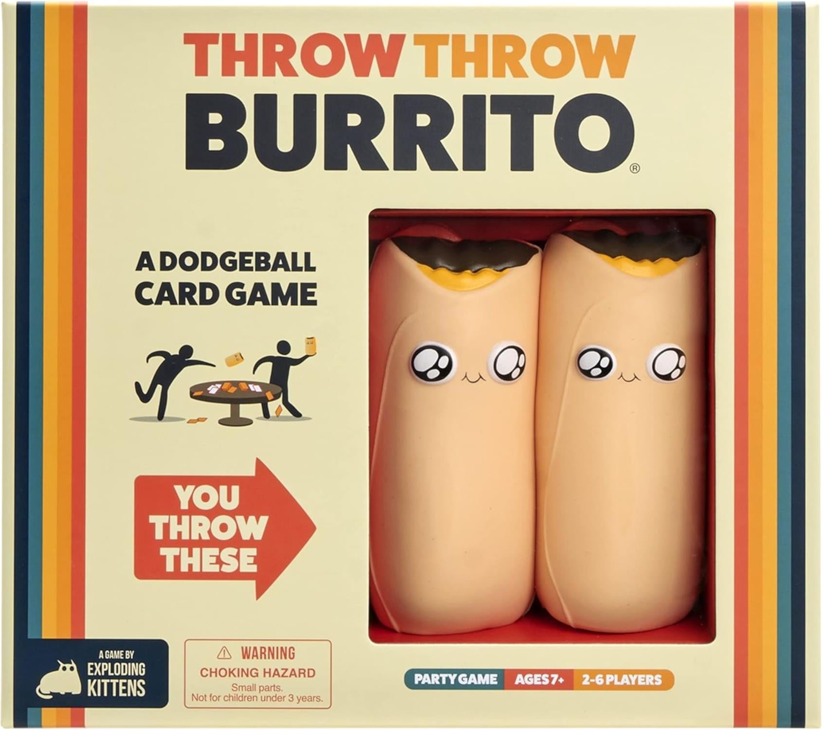 Exploding Kittens Throw Throw Burrito Dodgeball Card Game