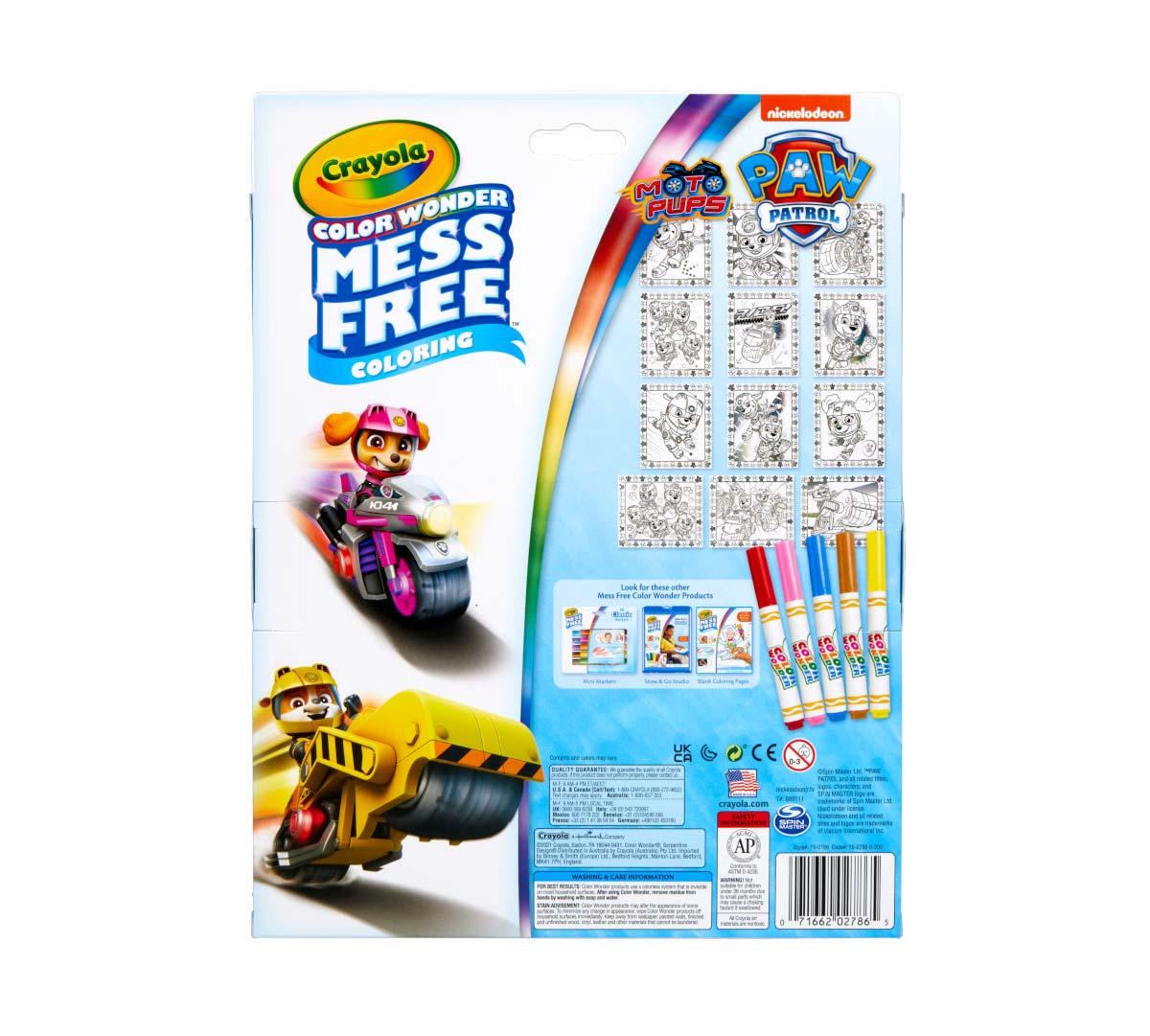 Crayola Color Wonder Unicreatures Mess Free - Paw Patrol
