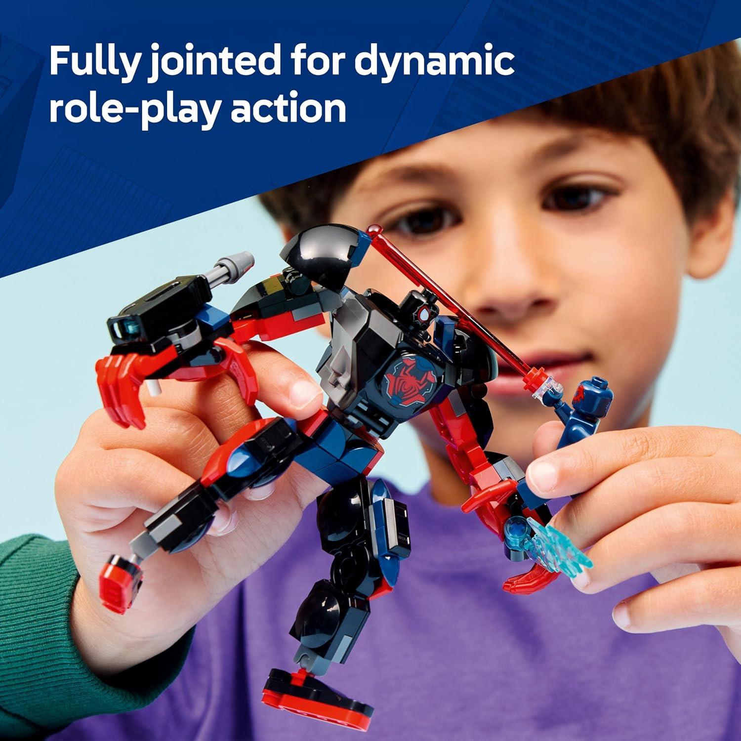 LEGO Marvel Miles Morales Mech vs. Spider-Man 2099 76337