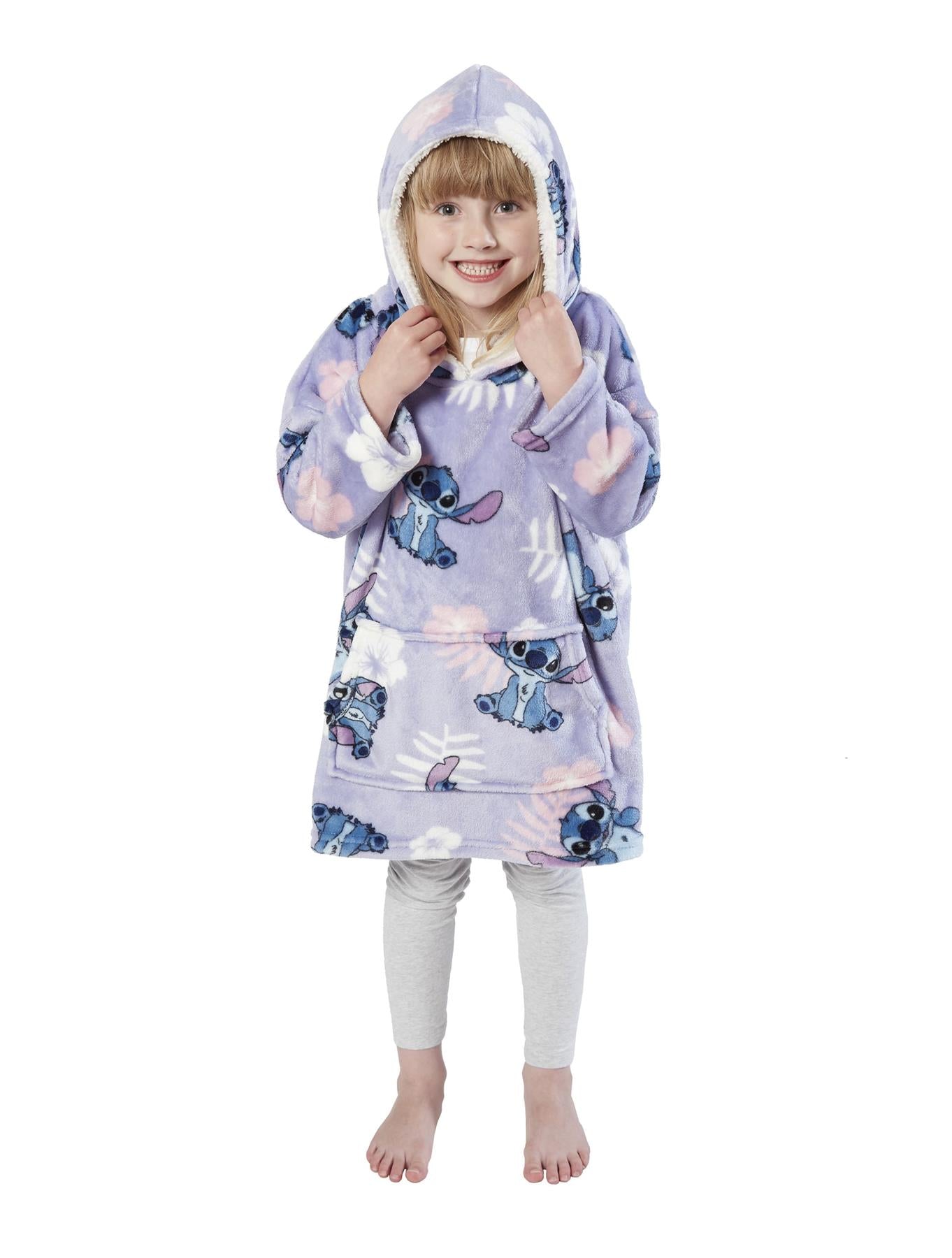 Stitch Hooded Wearable Fleece