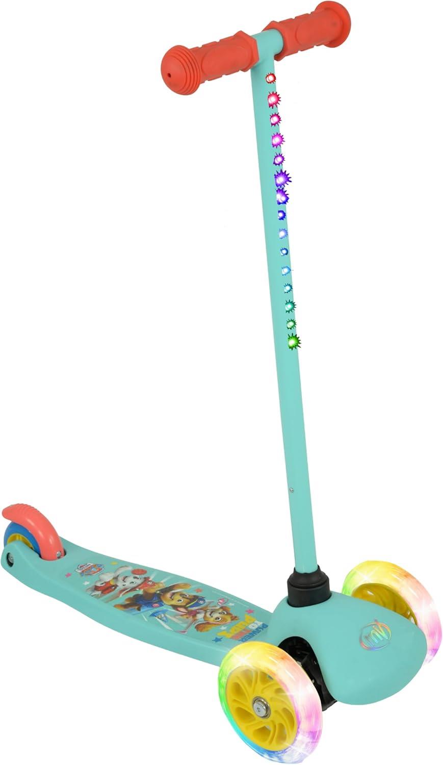 Paw Patrol Tilt & Glo Tri Scooter with Lights