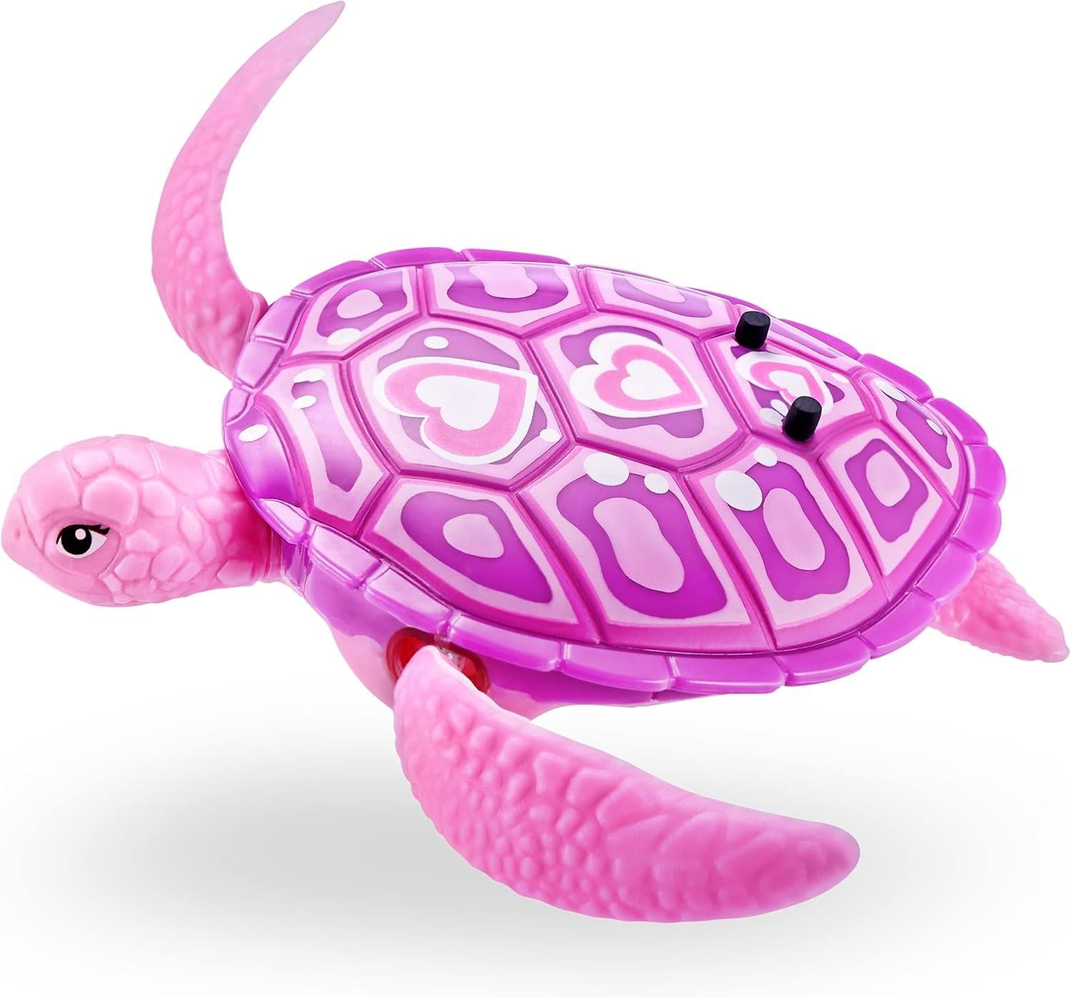 Zuru Robo Alive Turtle 2 Pack - Green & Pink