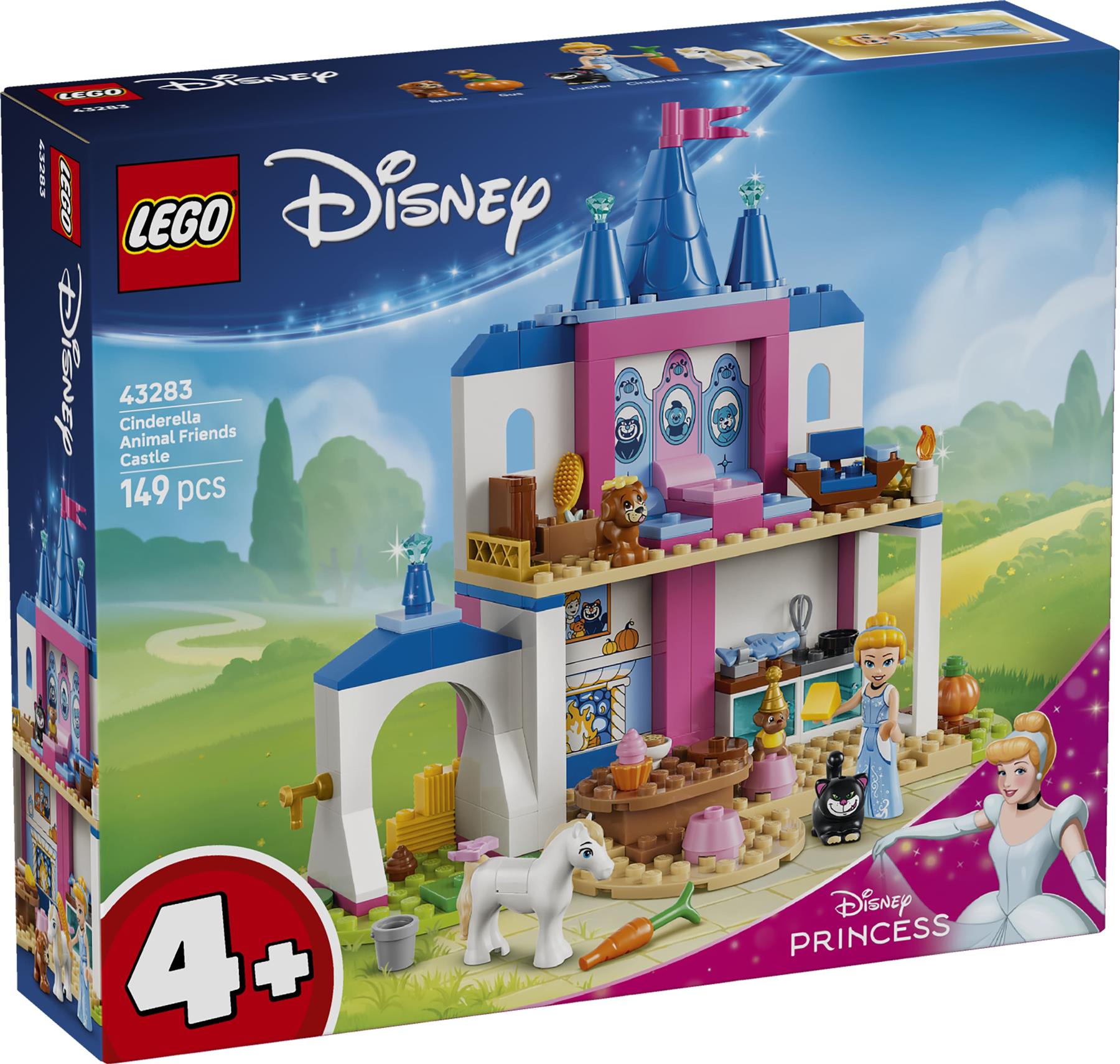 LEGO Disney Cinderella Animal Friends Castle 43283