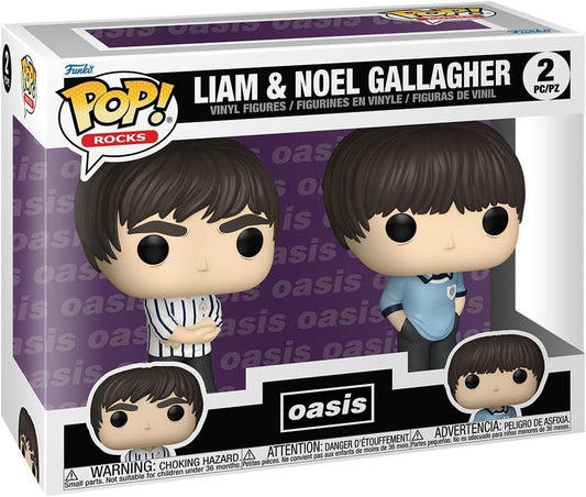 Funko POP! Oasis: Liam & Noel Gallagher 2 Pack
