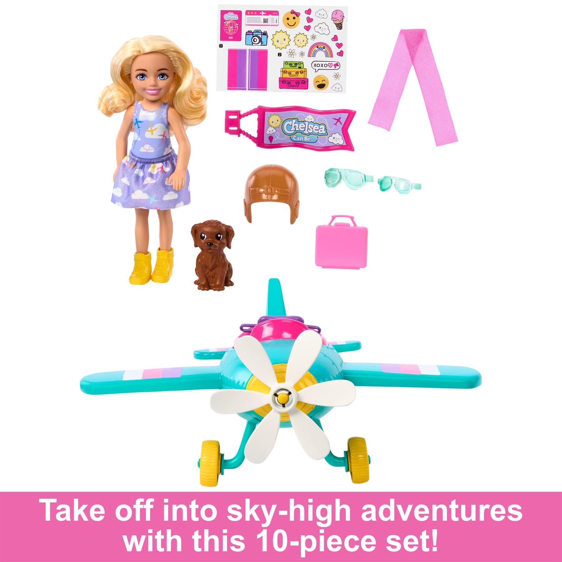 Barbie Chelsea Can Be Doll & Plane Playset