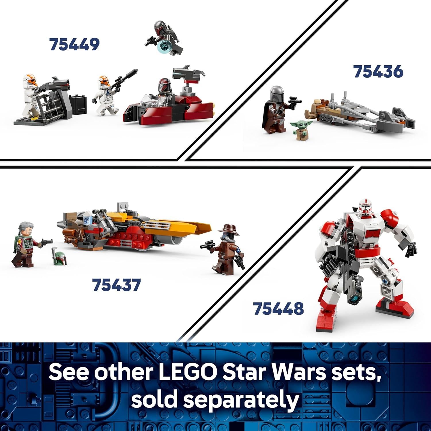 LEGO Star Wars Grogu's Homestead 75443