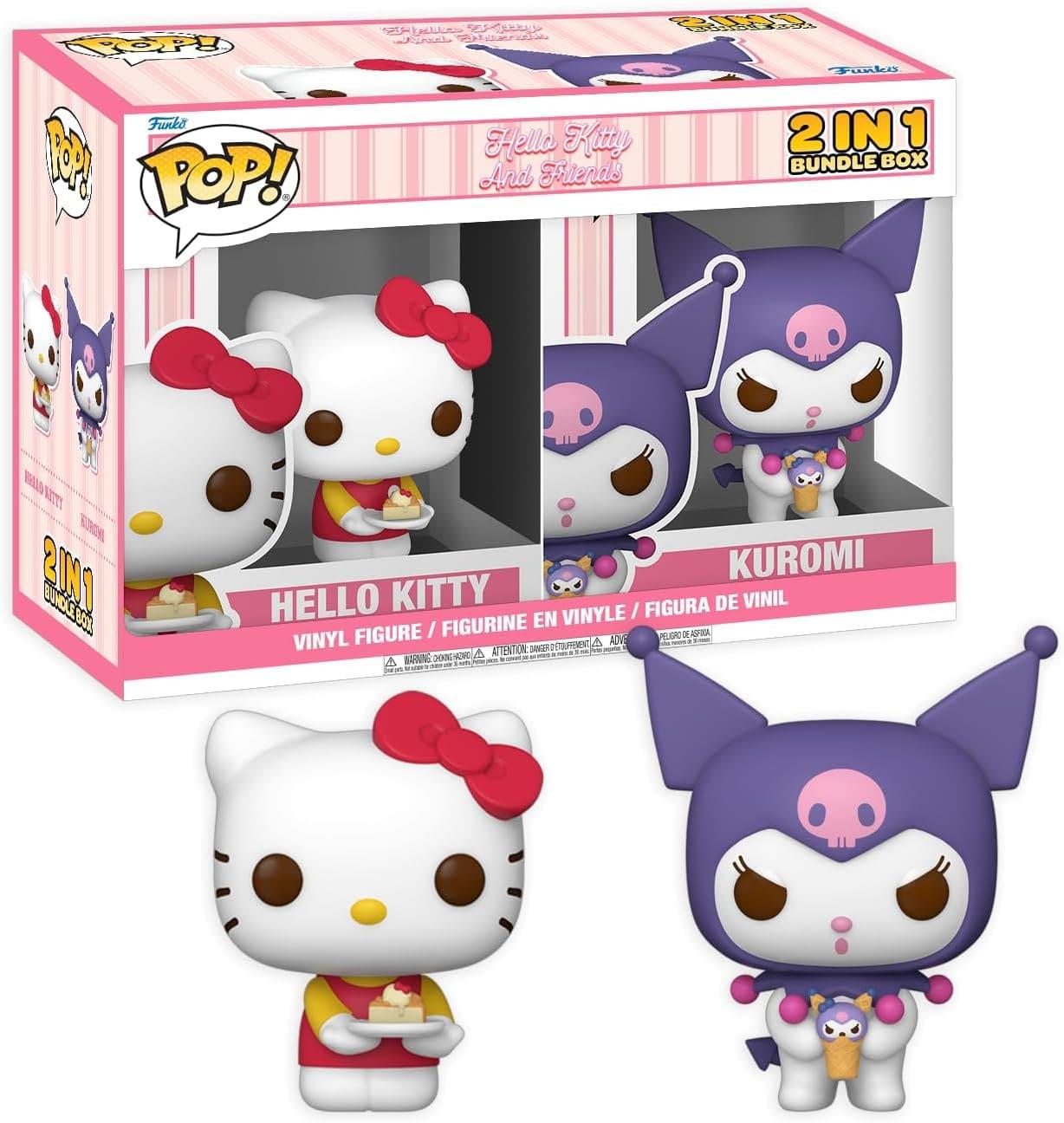 Funko POP! Hello Kitty and Hello Kitty Kuromi Twin Pack