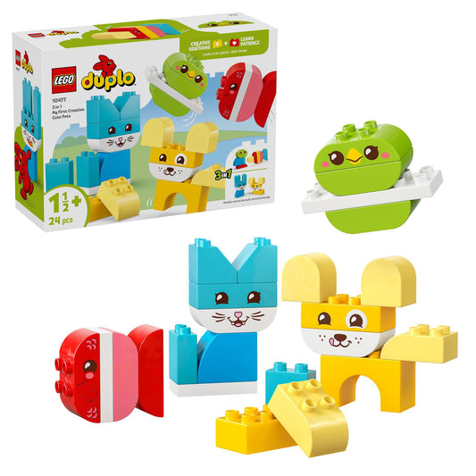 LEGO Duplo 3 in 1 Creative Cute Pets 10477