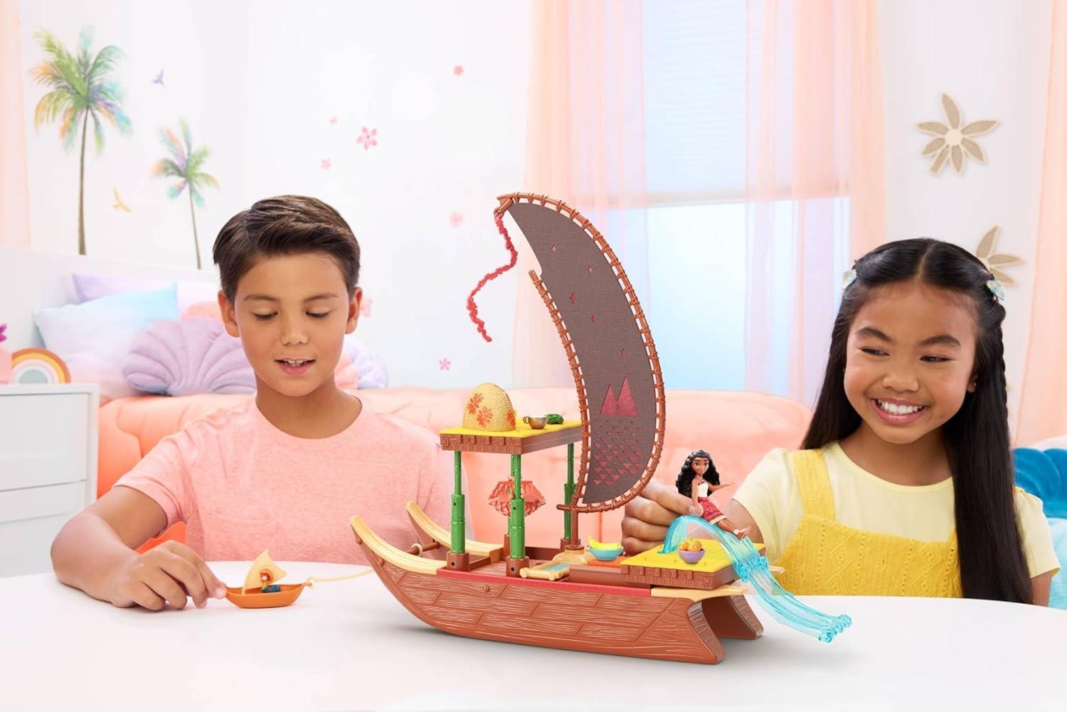 Disney Moana 2 Moana’s Adventure Canoe Playset