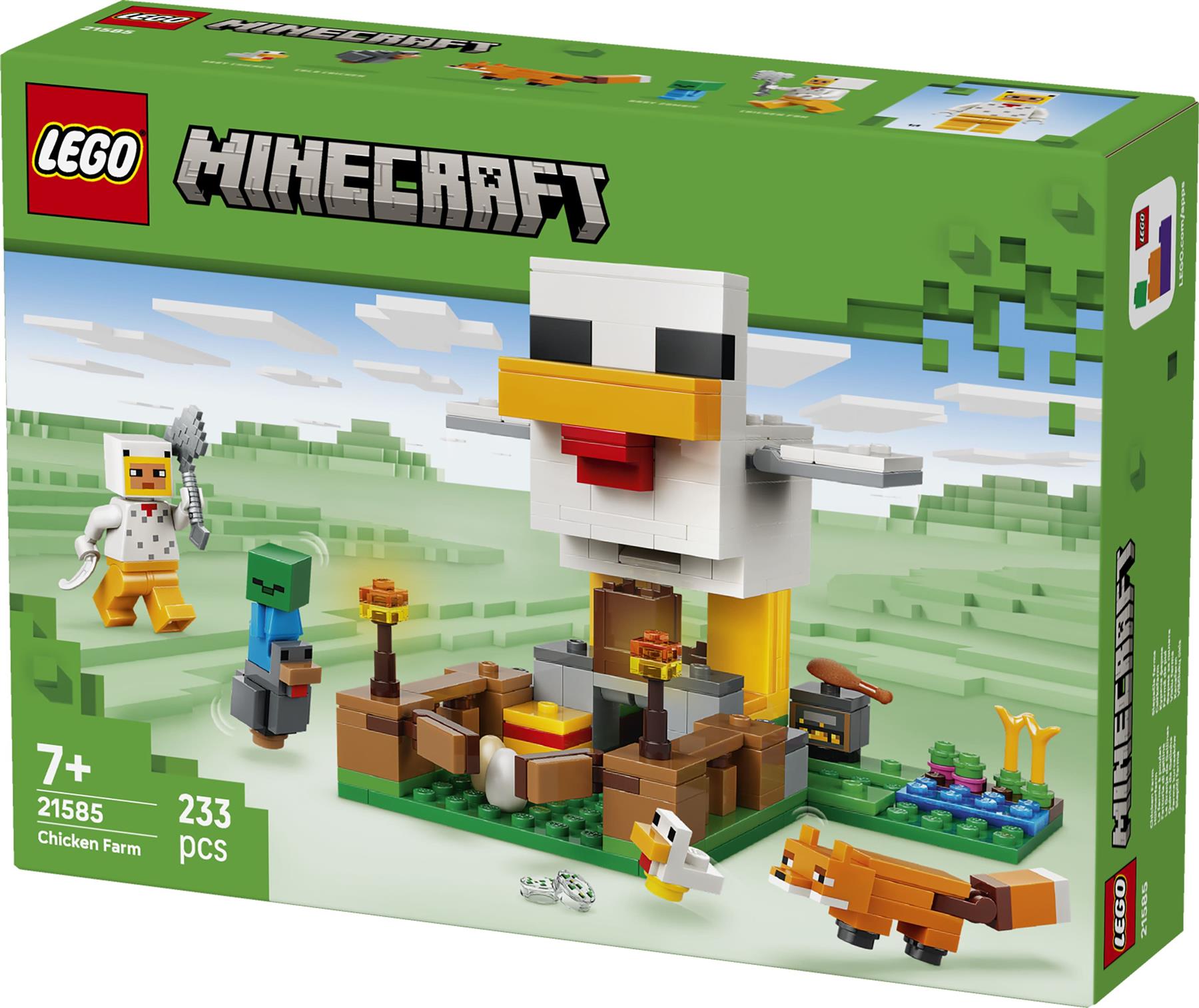 LEGO Minecraft Chicken Farm 21585