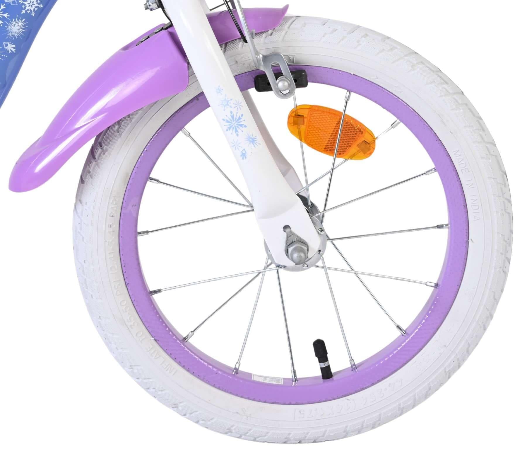 Disney Frozen 2 Children's 16 Inch Bike - Blue/Purple