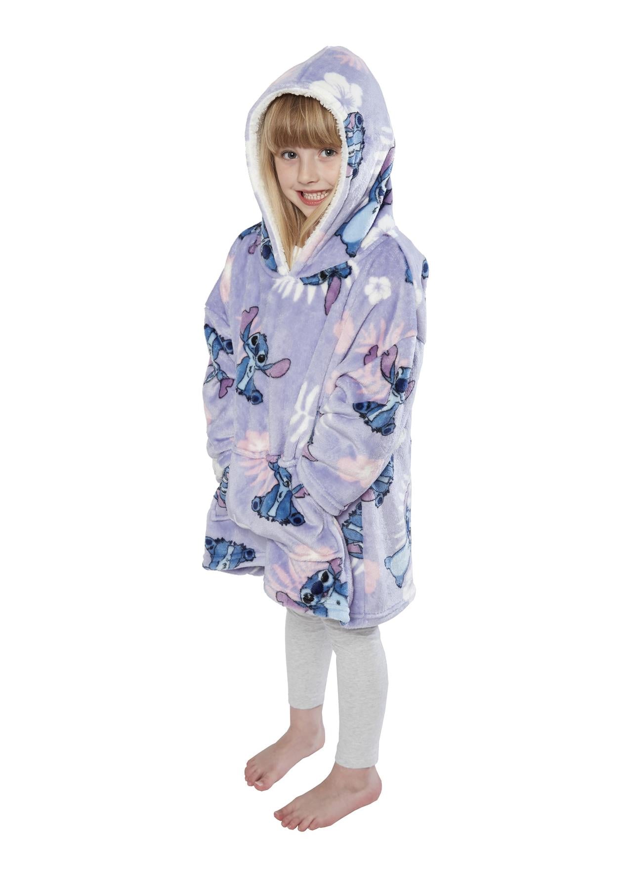 Stitch Hooded Wearable Fleece