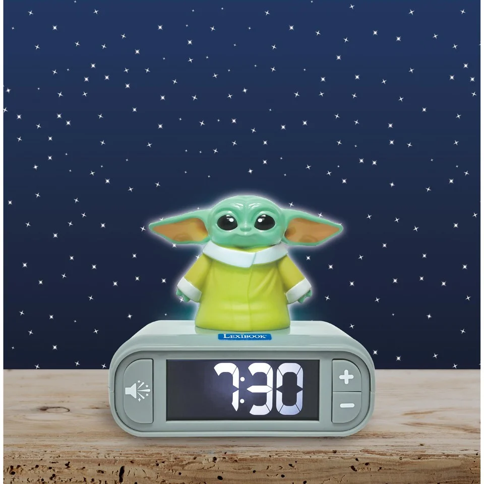Disney Stars Wars Night Light Alarm Clock with sounds
