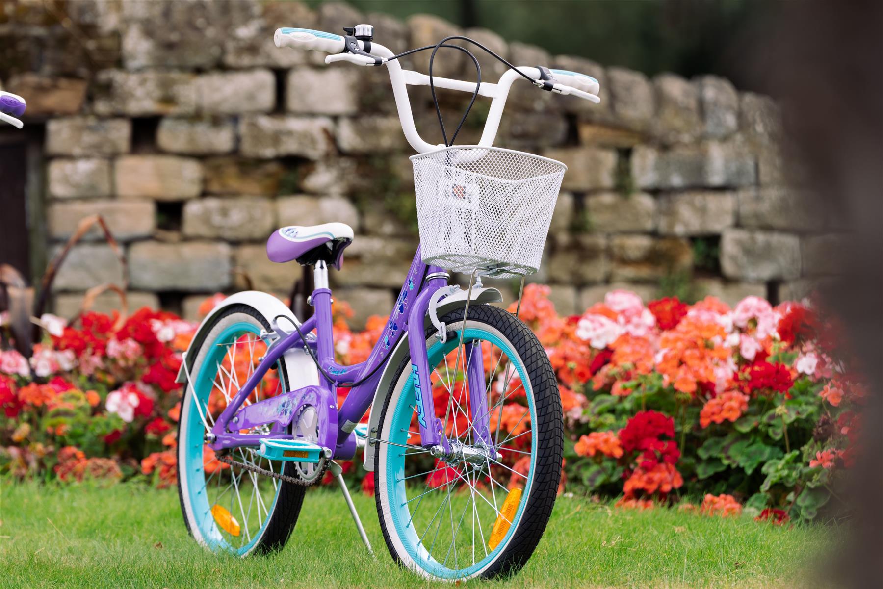 Huffy Girly Girl 20 Inch Bike - Gloss Purple