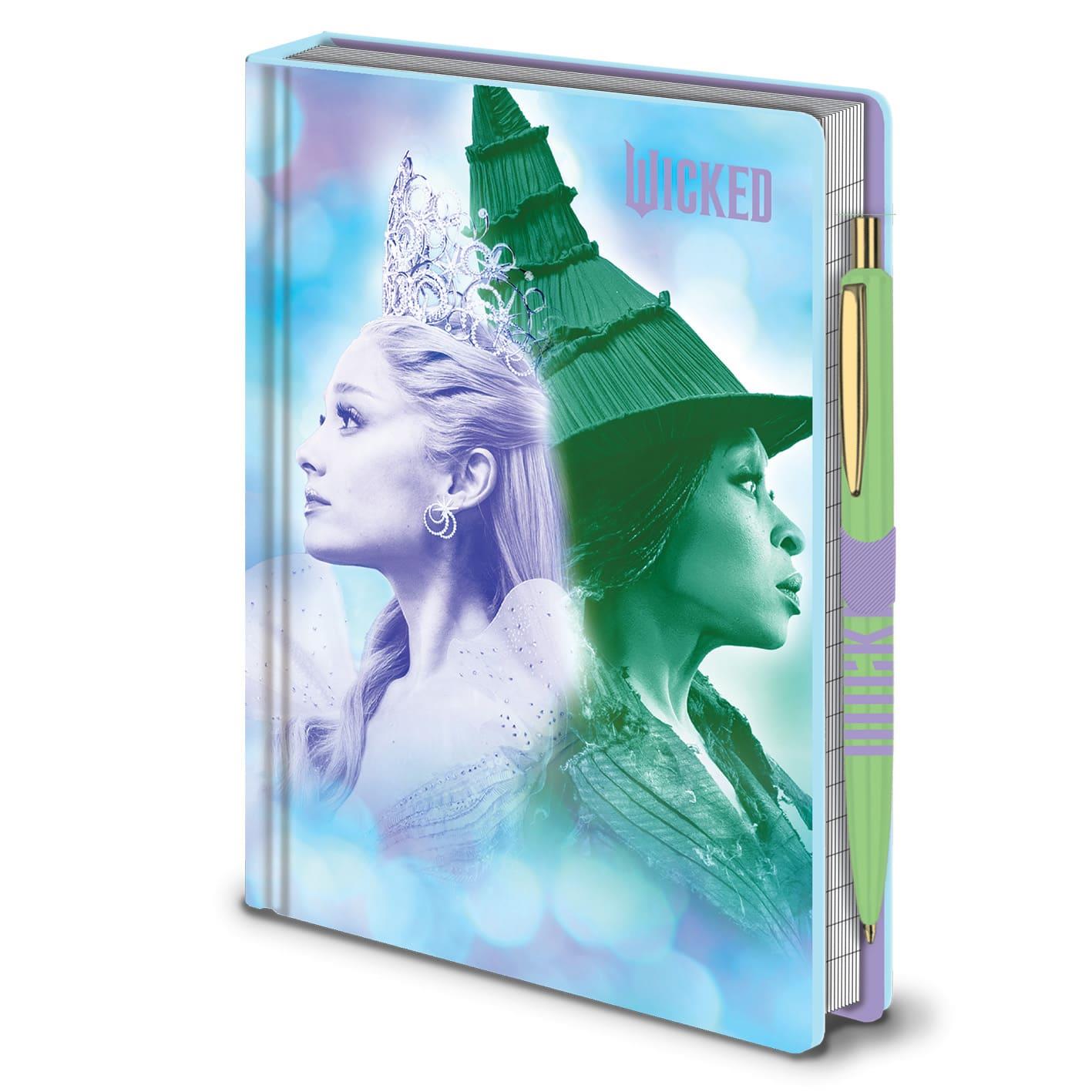 Wicked for Good Elphaba & Glinda Notebook and Pen