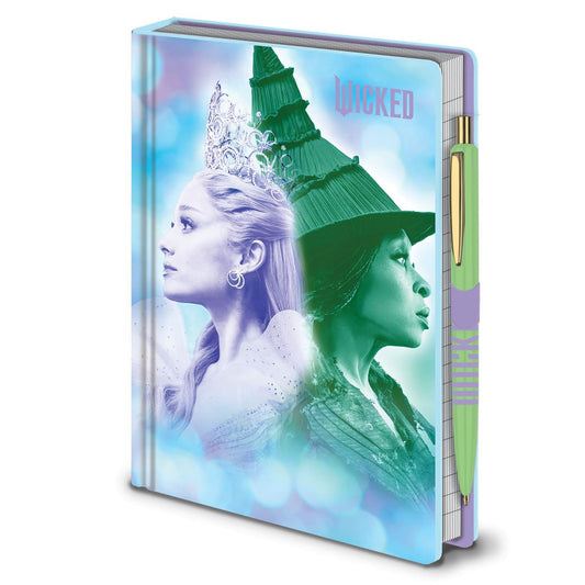 Wicked for Good Elphaba & Glinda Notebook and Pen