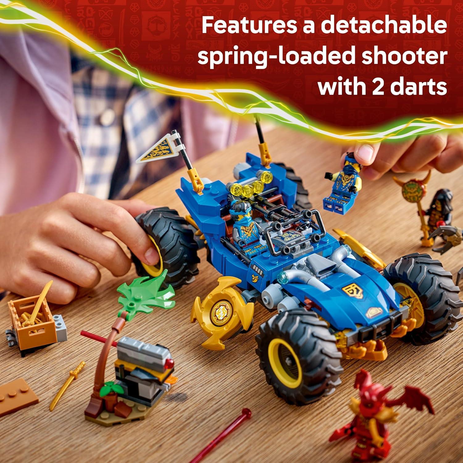 LEGO Ninjago Dragons Rising Jay's Transforming Car 71856