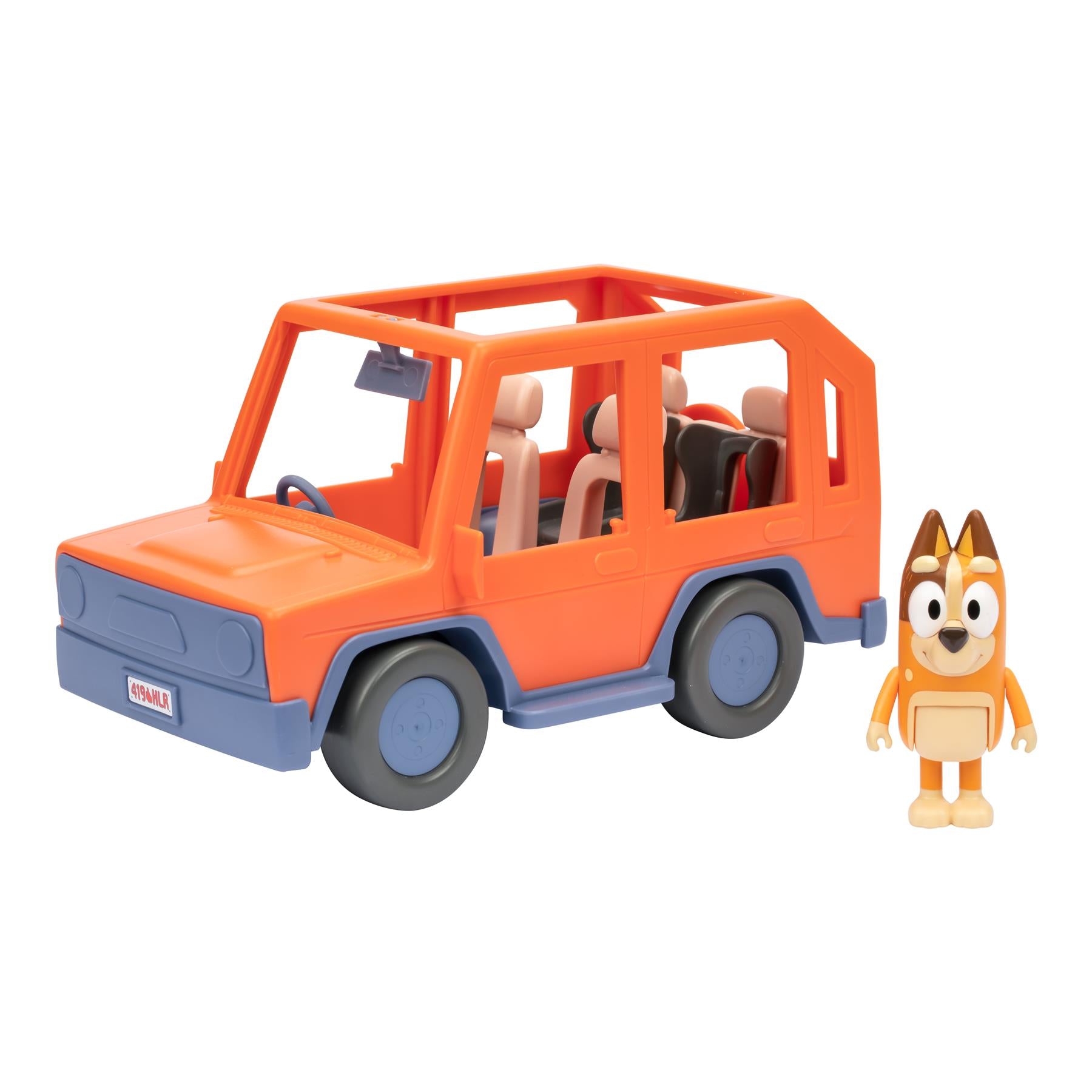 Bluey Heeler Family Road Trip - 4WD Vehicle