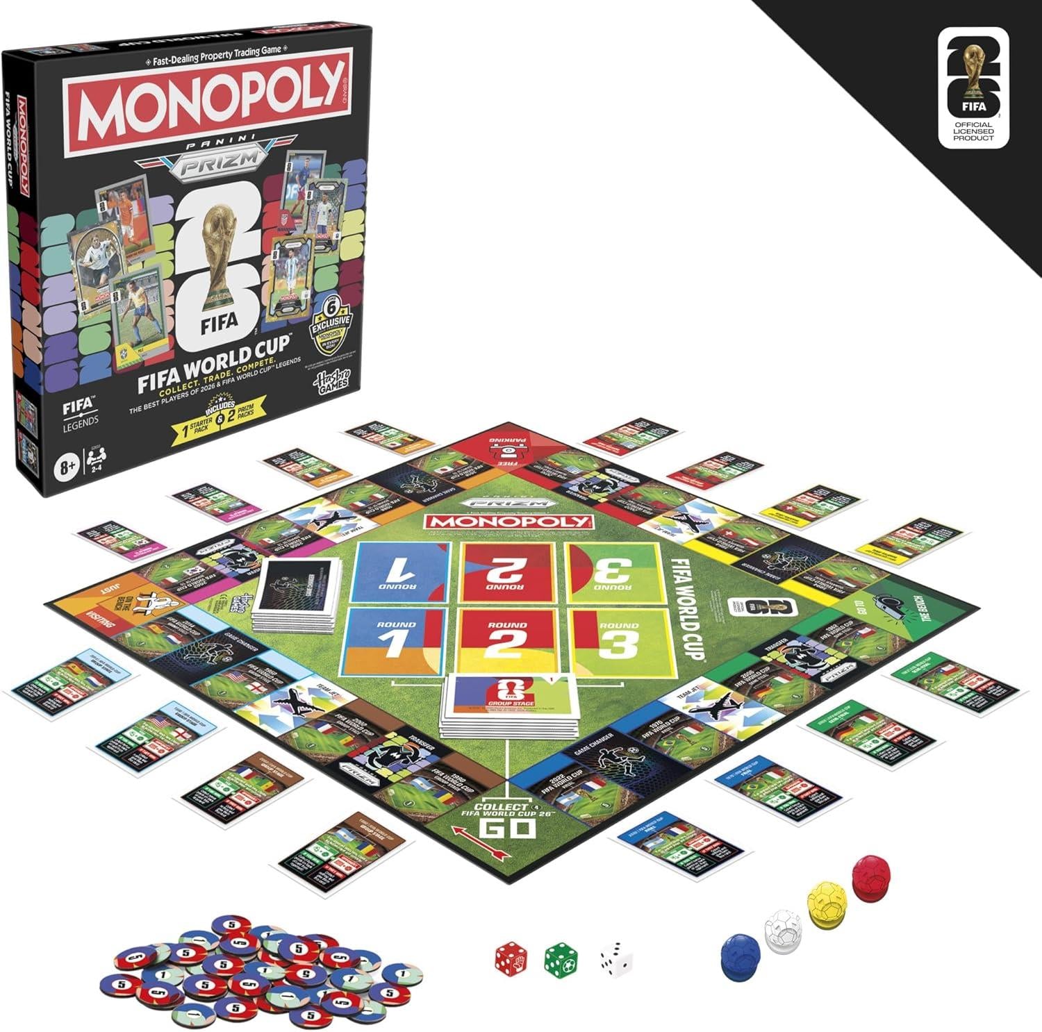 Monopoly Panini Prizm: FIFA World Cup Board Game