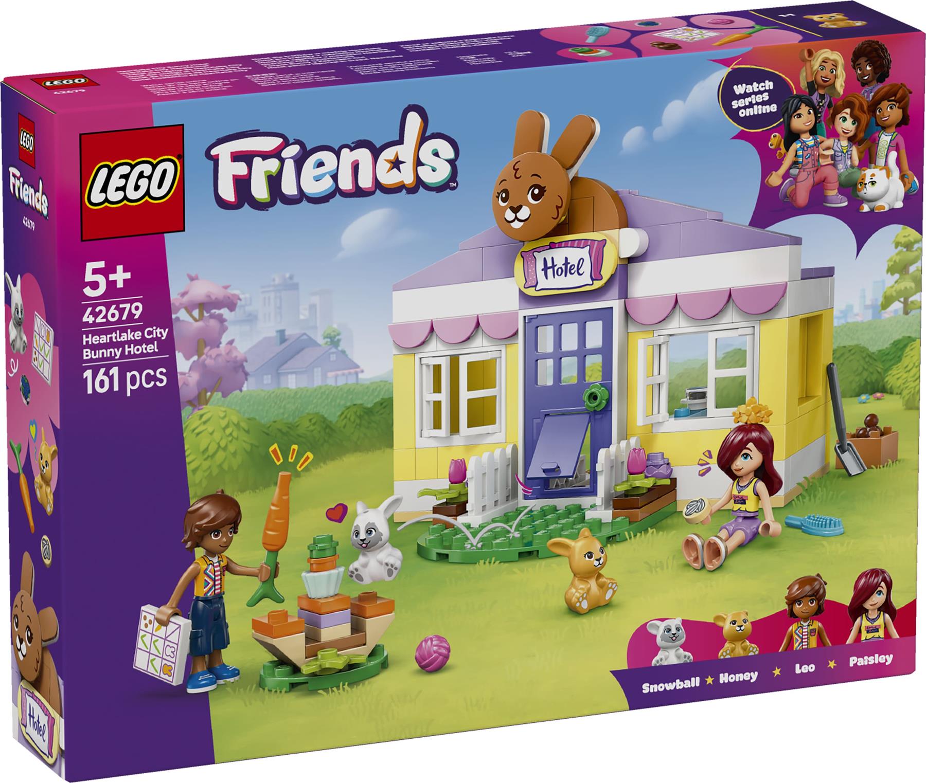 LEGO Friends Heartlake City Bunny Hotel Toy 42679